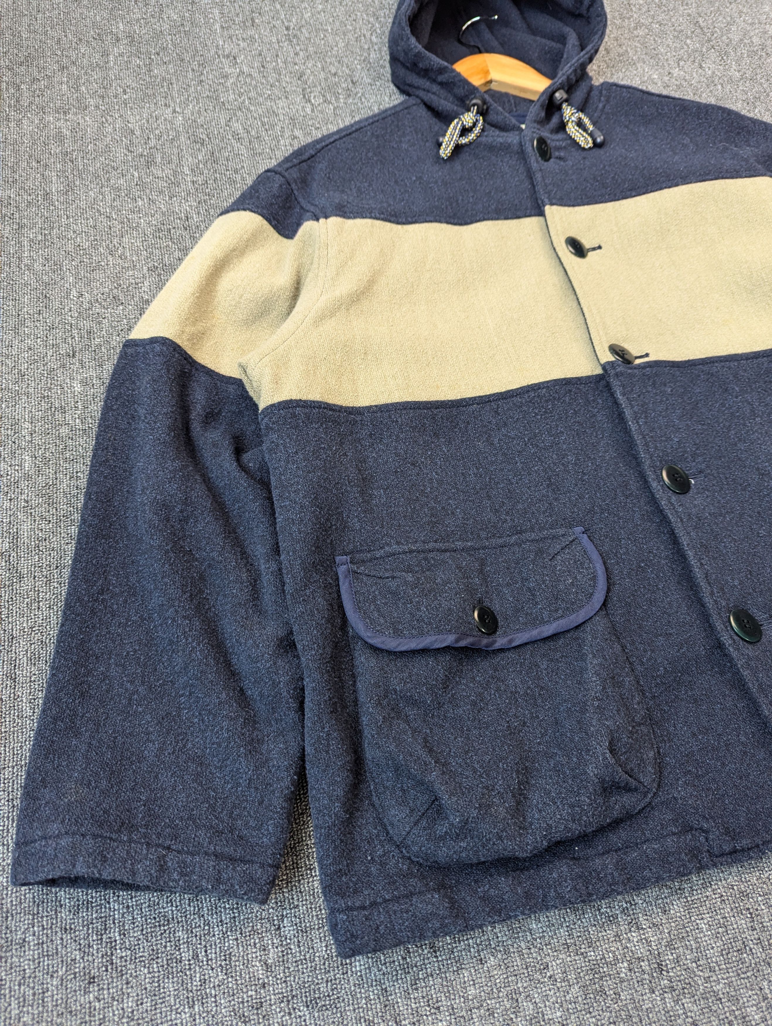 ABAHOUSE Vintage Abahouse Button Ups Hooded Jacket Size US XL / EU 56 / 4 - 3 Thumbnail
