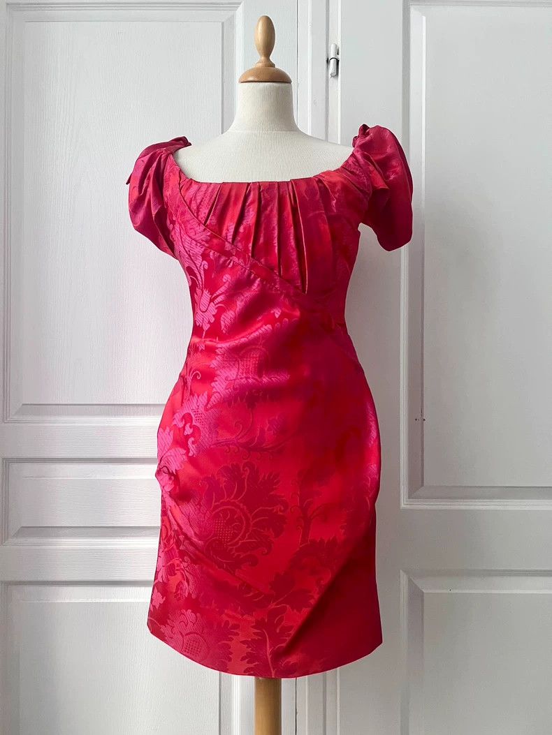 Vivienne Westwood Vivienne Westwood Red sequined dress Size S / US 4 / IT 40 - 1 Thumbnail