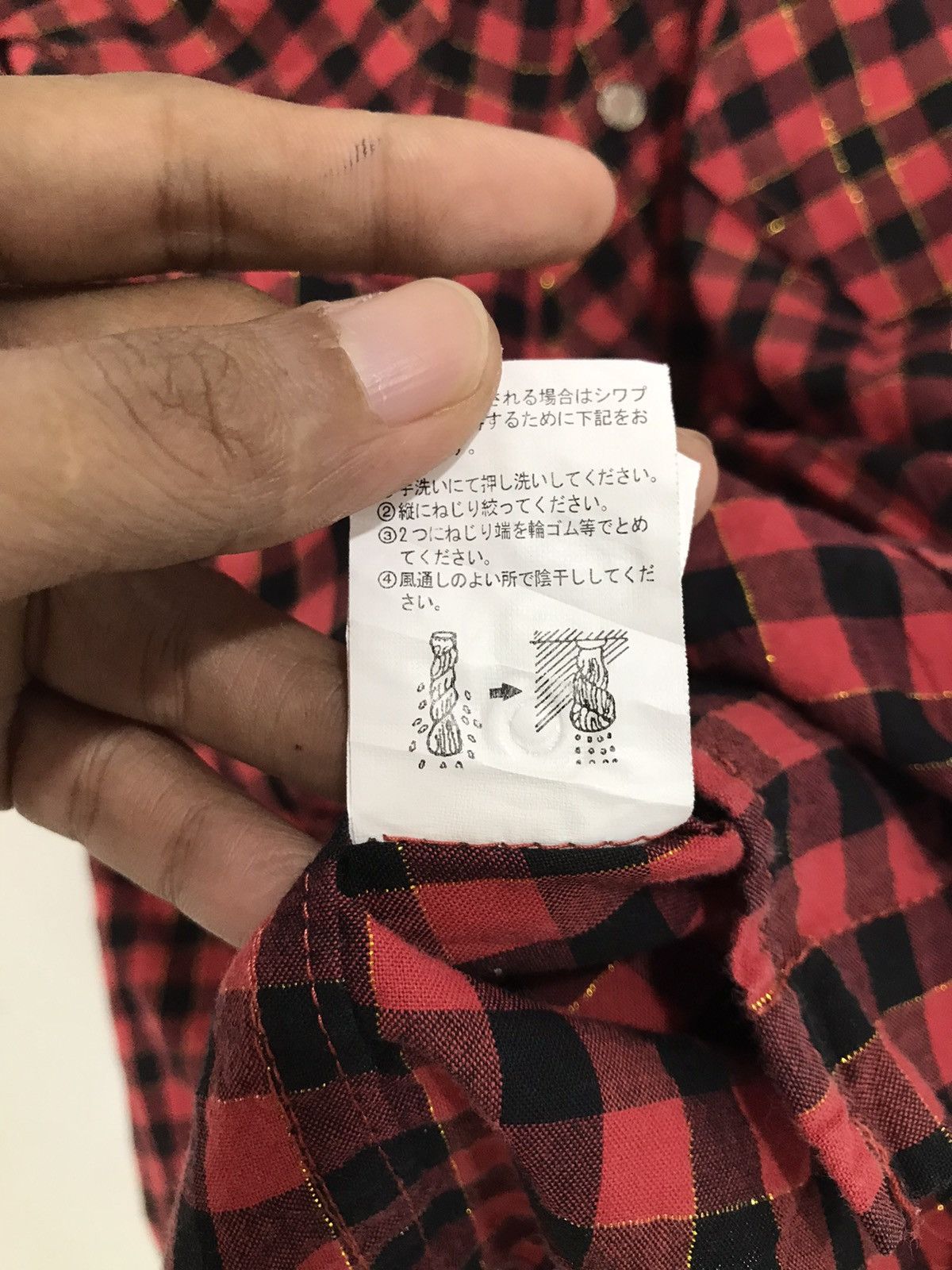 GOA Studded Western checked Shirt studded Punk style Size US M / EU 48-50 / 2 - 9 Thumbnail