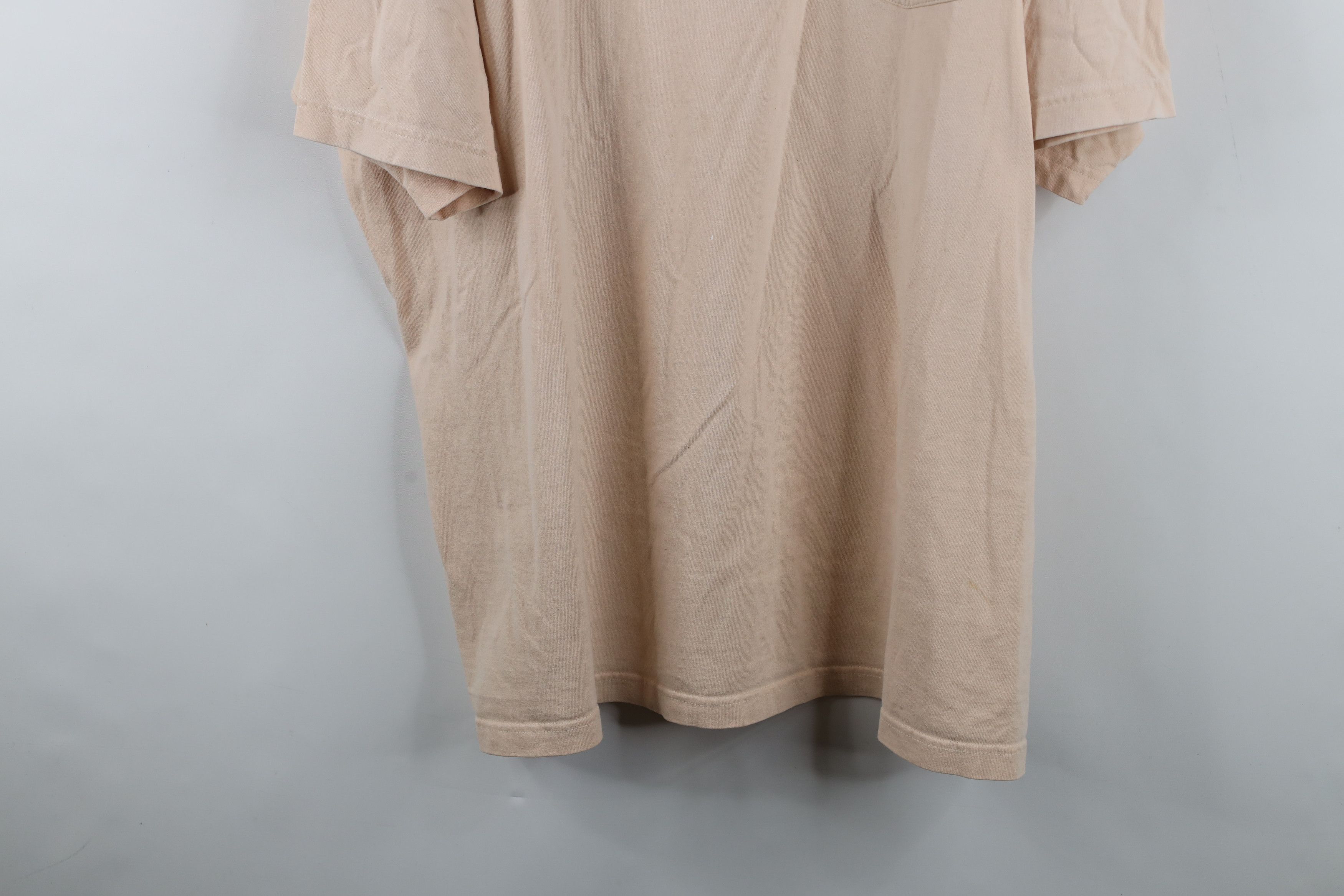Carhartt Vintage Carhartt Spell Out Pocket T-Shirt Pink Cotton Size US XXL / EU 58 / 5 - 3 Thumbnail