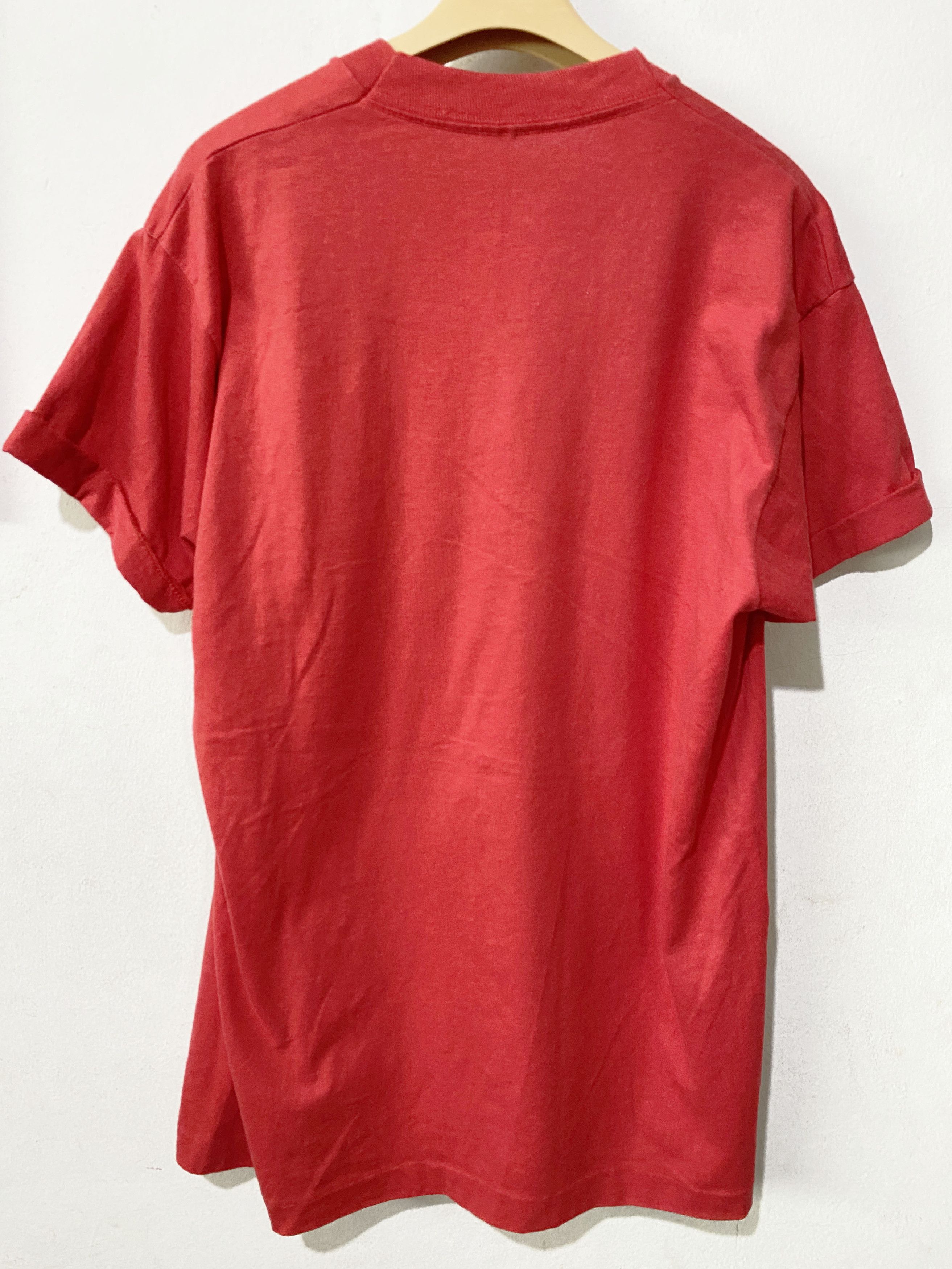D.A.R.E × Vintage Vintage 80s DARE To Keep Kids Off Drugs Red Tee Size US L / EU 52-54 / 3 - 3 Thumbnail
