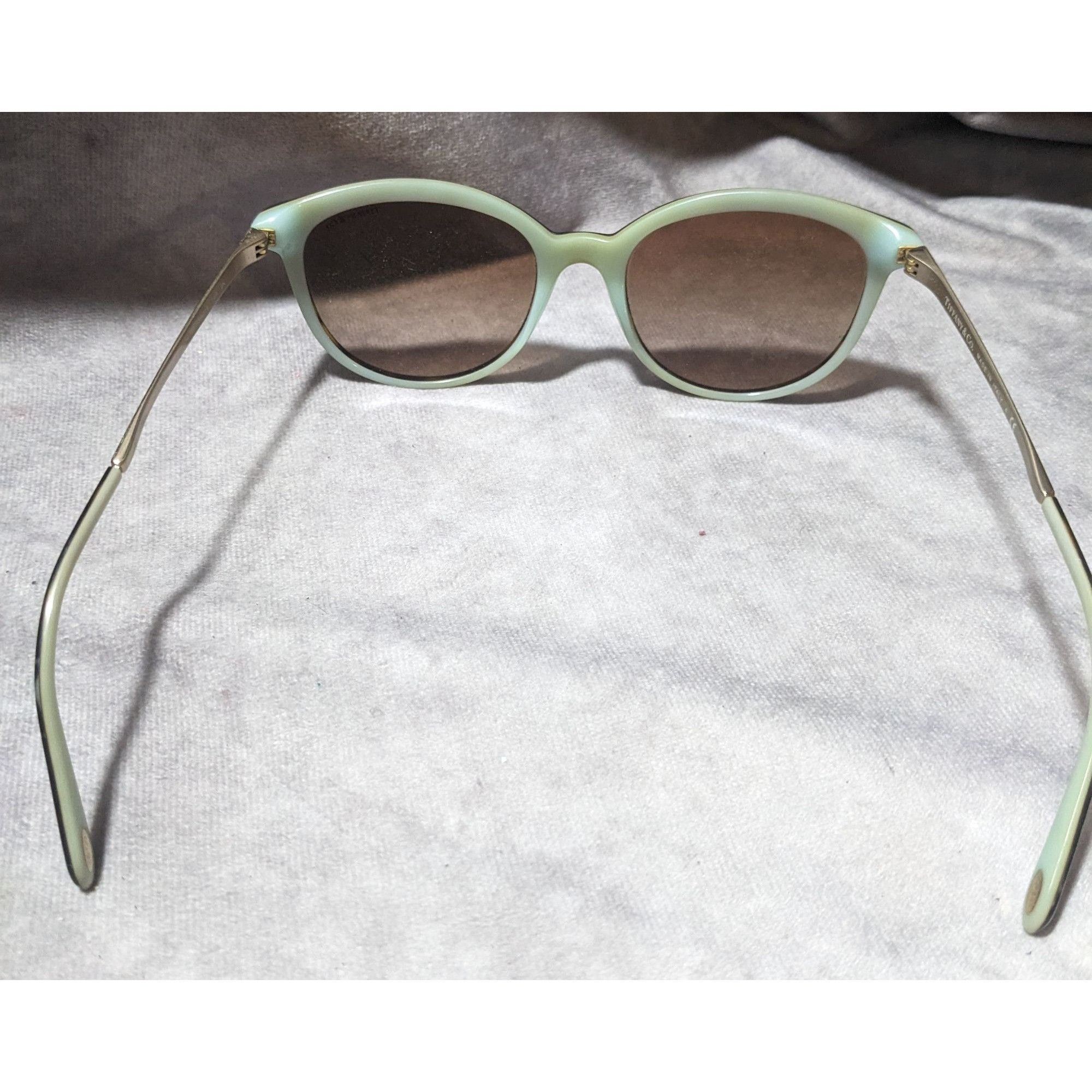 Tiffany & Co. Tiffany & Co Tortoise And Blue Sunglasses Size ONE SIZE - 2 Thumbnail
