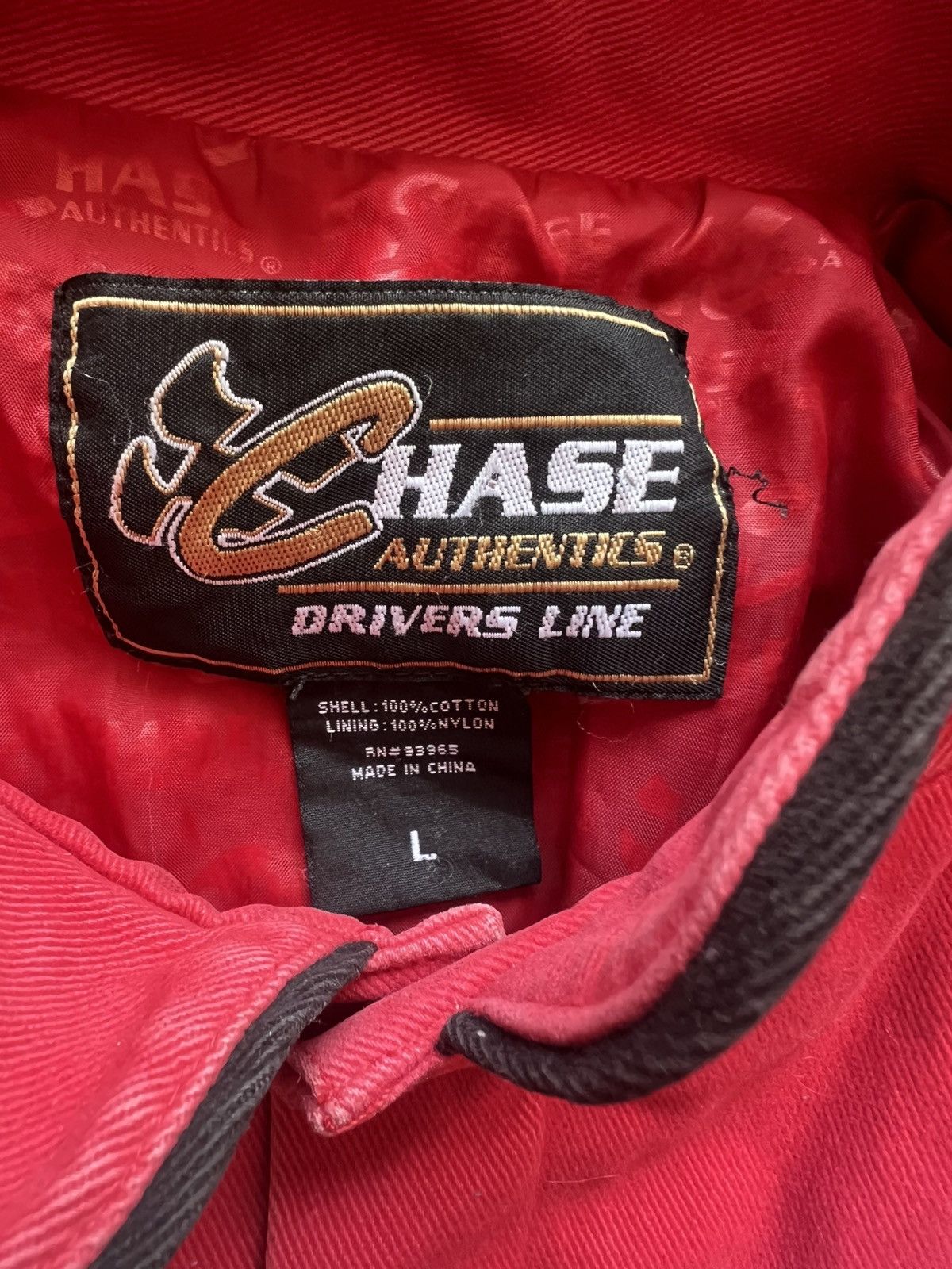 Chase Authentics × Jeff Hamilton × Vintage Jacket nascar chase Size US L / EU 52-54 / 3 - 9 Thumbnail