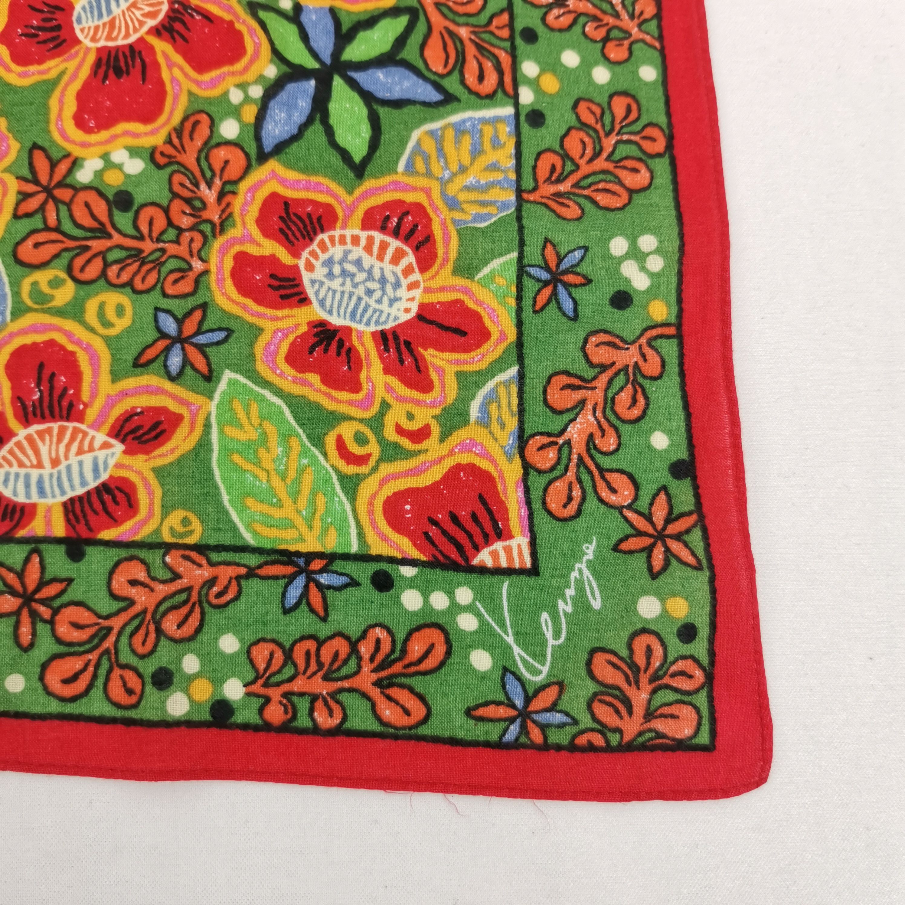 Kenzo Vintage Kenzo Handkerchief Neckerchief Bandana Size ONE SIZE - 3 Thumbnail