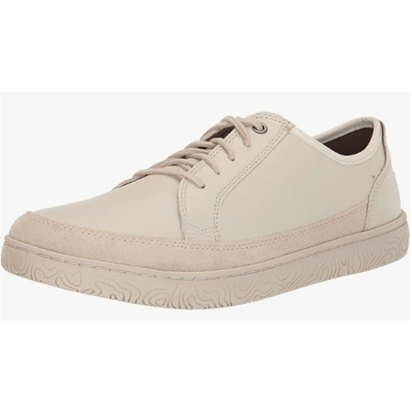 Topo Designs Clarks Men's Hodson Lace Sneaker Ivory Leather Size 12M Size US 12 / EU 45 - 5 Thumbnail