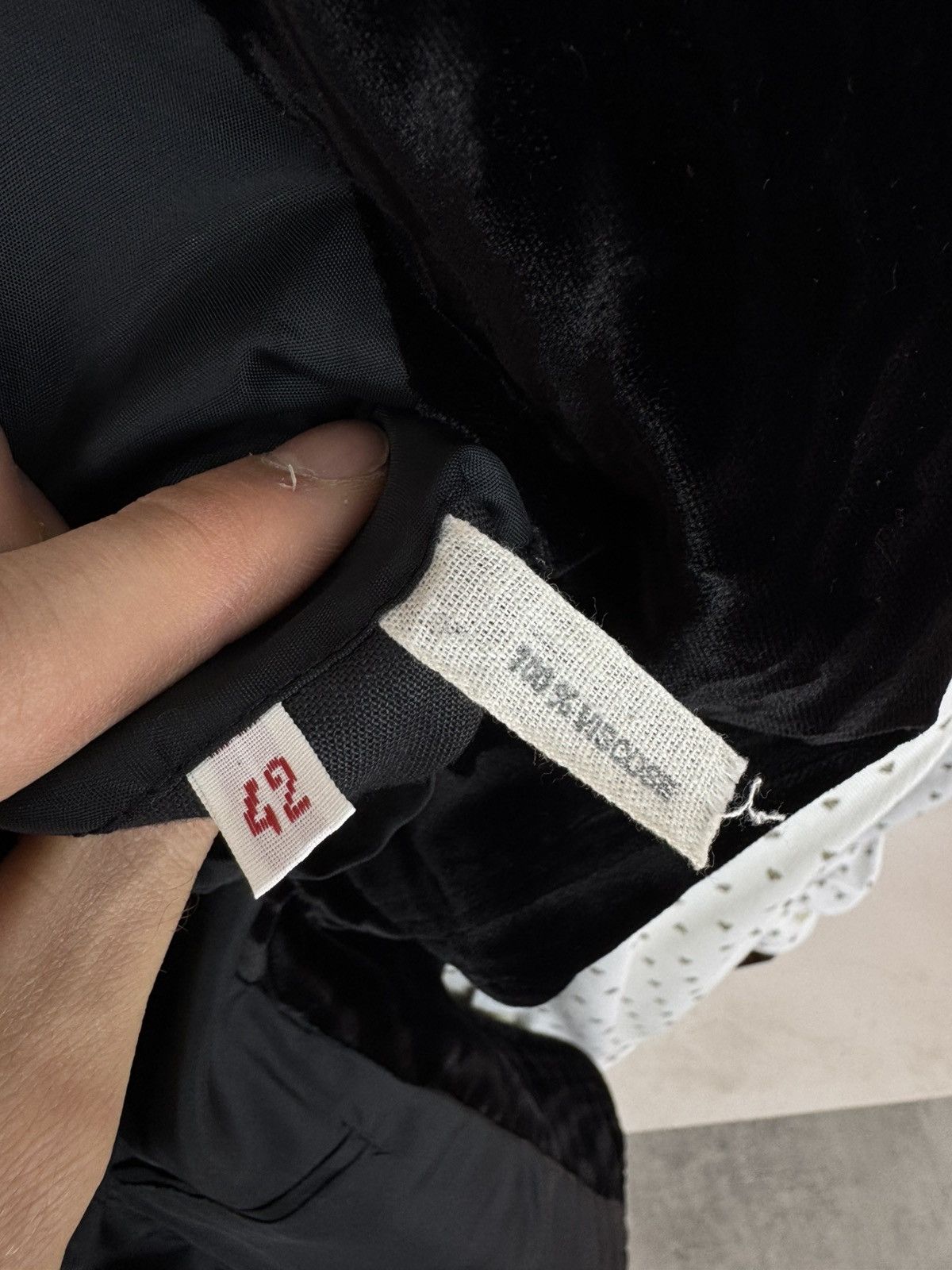 Other Gillio Madeleine Paris Night Cocktail Blazer velour jacket Size M / US 6-8 / IT 42-44 - 15 Thumbnail