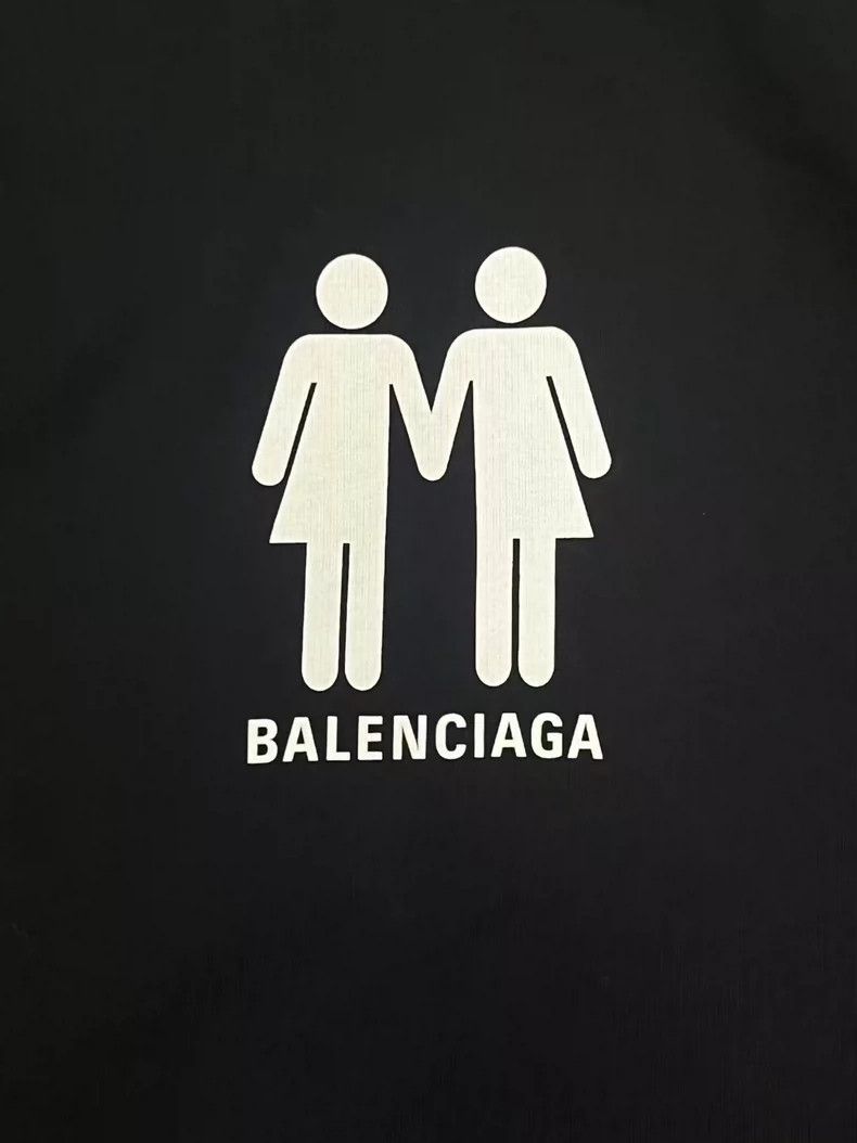 Balenciaga Balenciaga Double portrait multi-flag logo printed hooded Size US XS / EU 42 / 0 - 3 Thumbnail