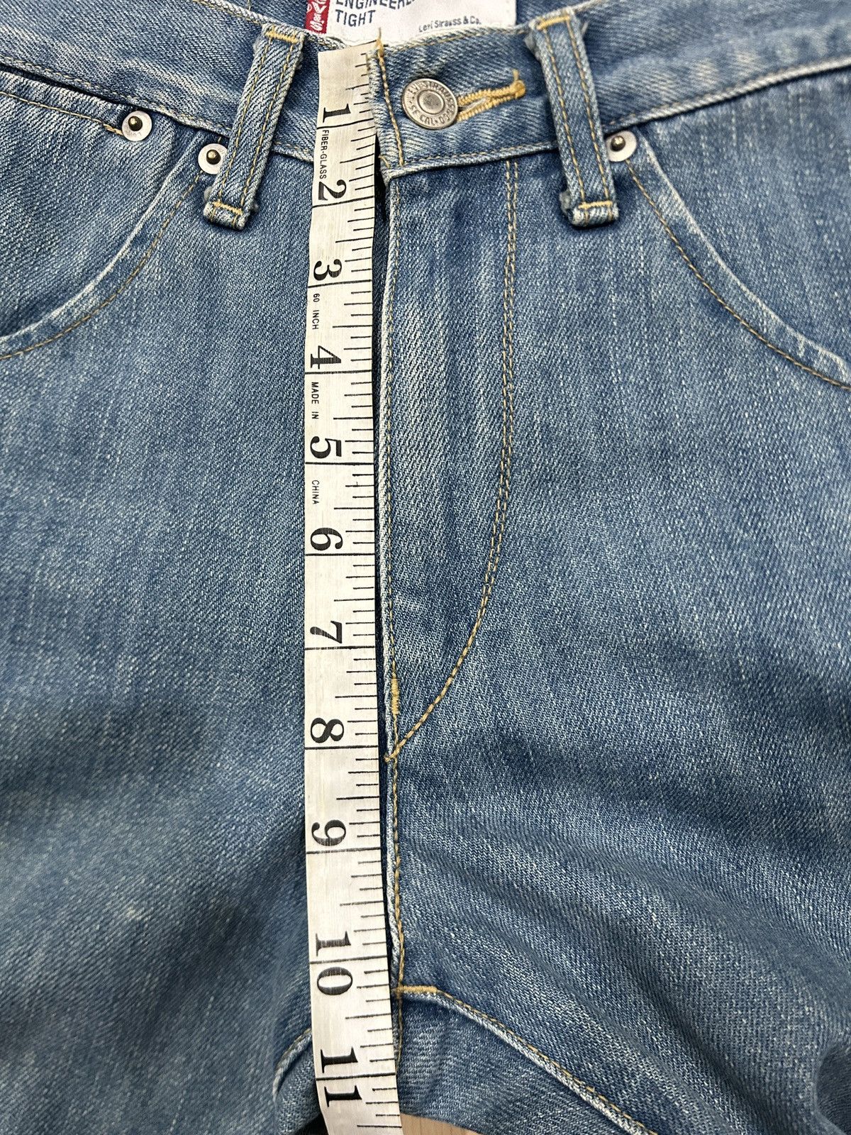 Levi's y2k Levis Engineered ‘TeenAge Riot’ Ads Poem Size US 28 / EU 44 - 11 Thumbnail