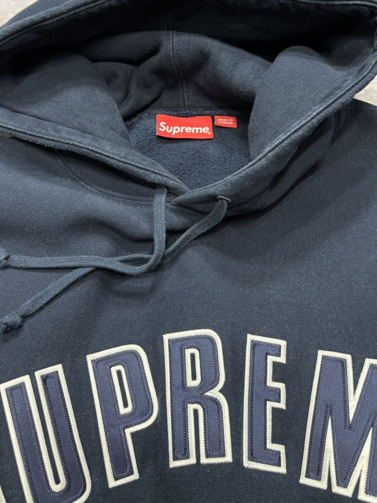 Supreme Supreme Color Blocked Arc Logo Hooded Sweatshirt (2016) Size US L / EU 52-54 / 3 - 3 Thumbnail
