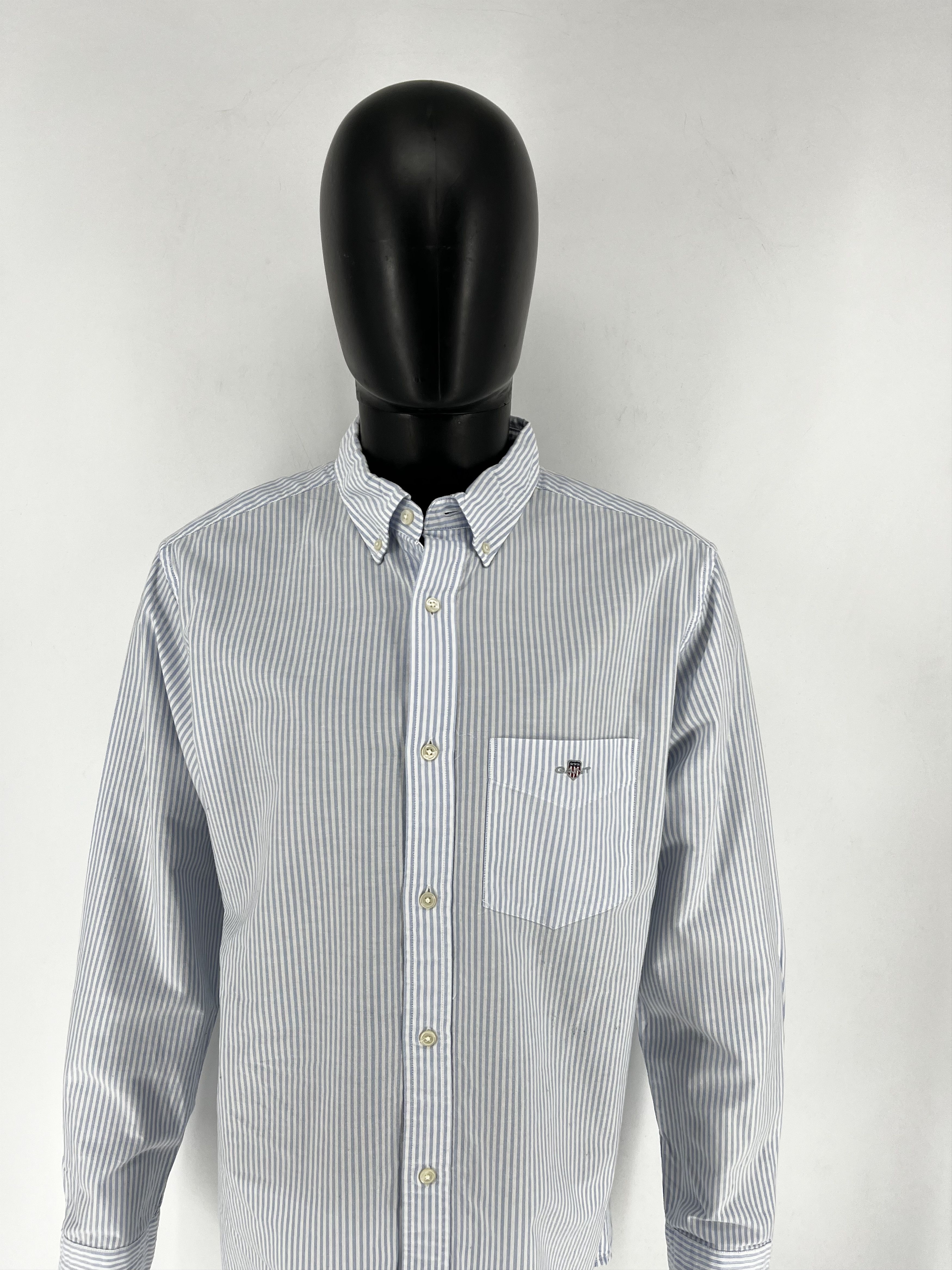Gant Vintage Flannel GANT Striped Shirt Travis style Size XL Size US XL / EU 56 / 4 - 4 Thumbnail