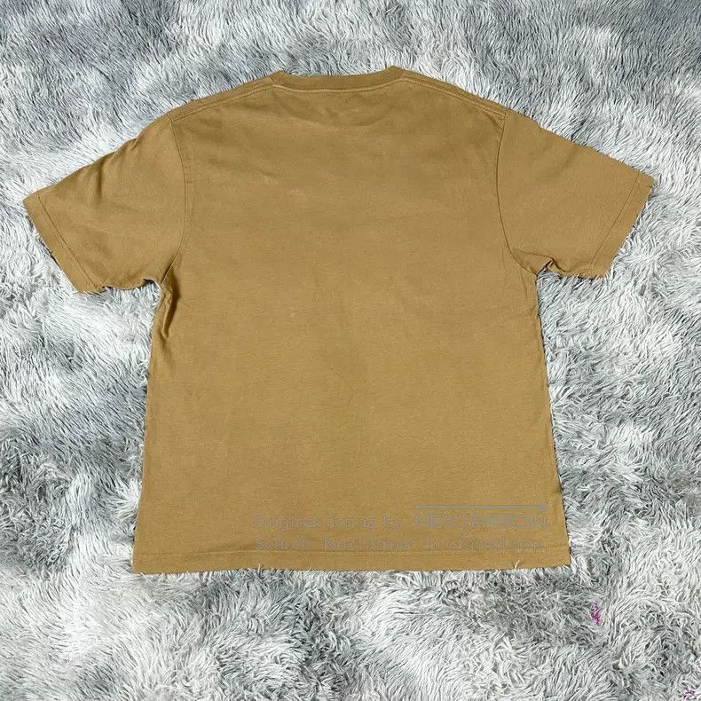 Balenciaga Balenciaga Khaki wheat logo short-sleeve T-shirt Size US M / EU 48-50 / 2 - 6 Thumbnail