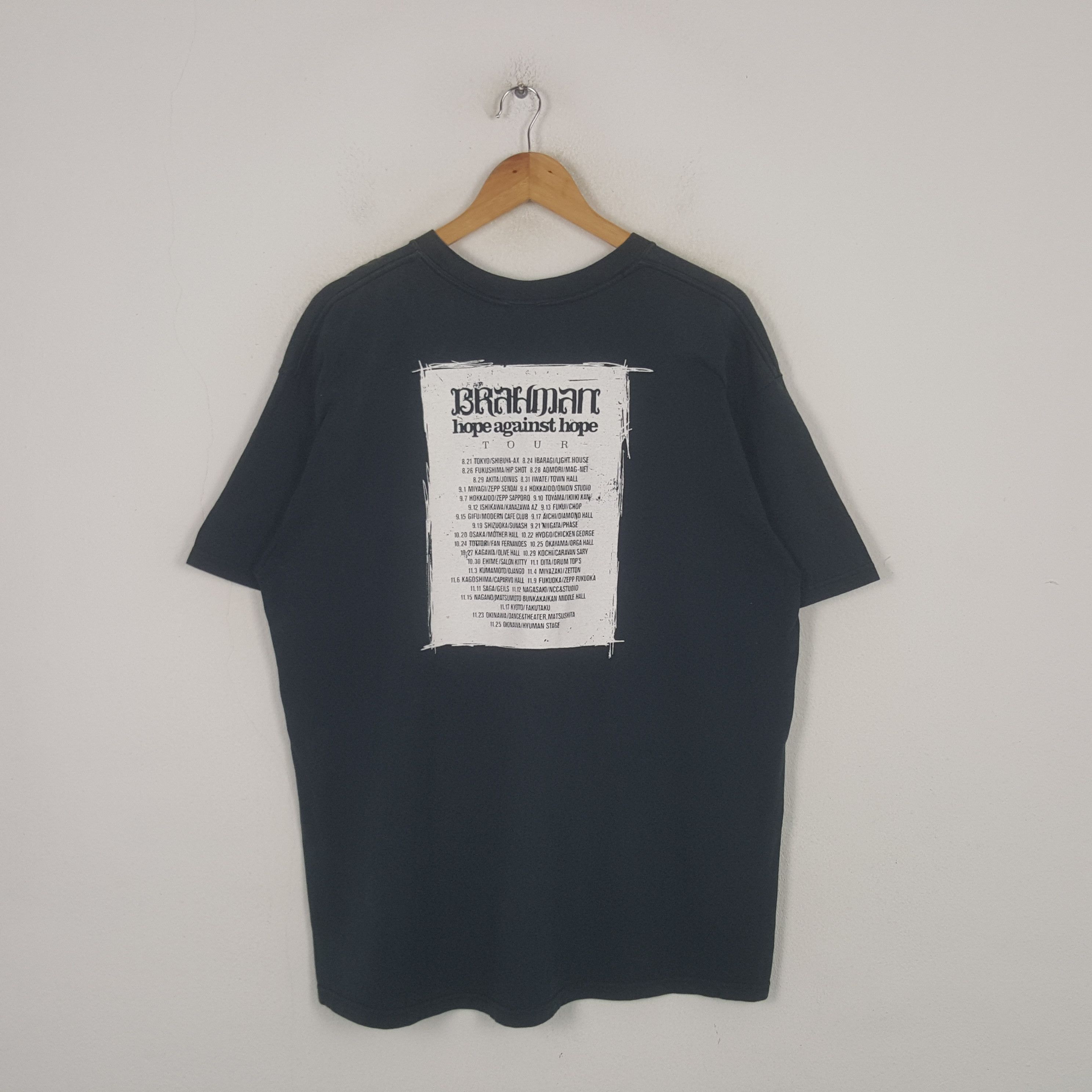 Band Tees Vintage Brahman Japanese Punk Band Tshirt RR25 Size US XL / EU 56 / 4 - 3 Thumbnail