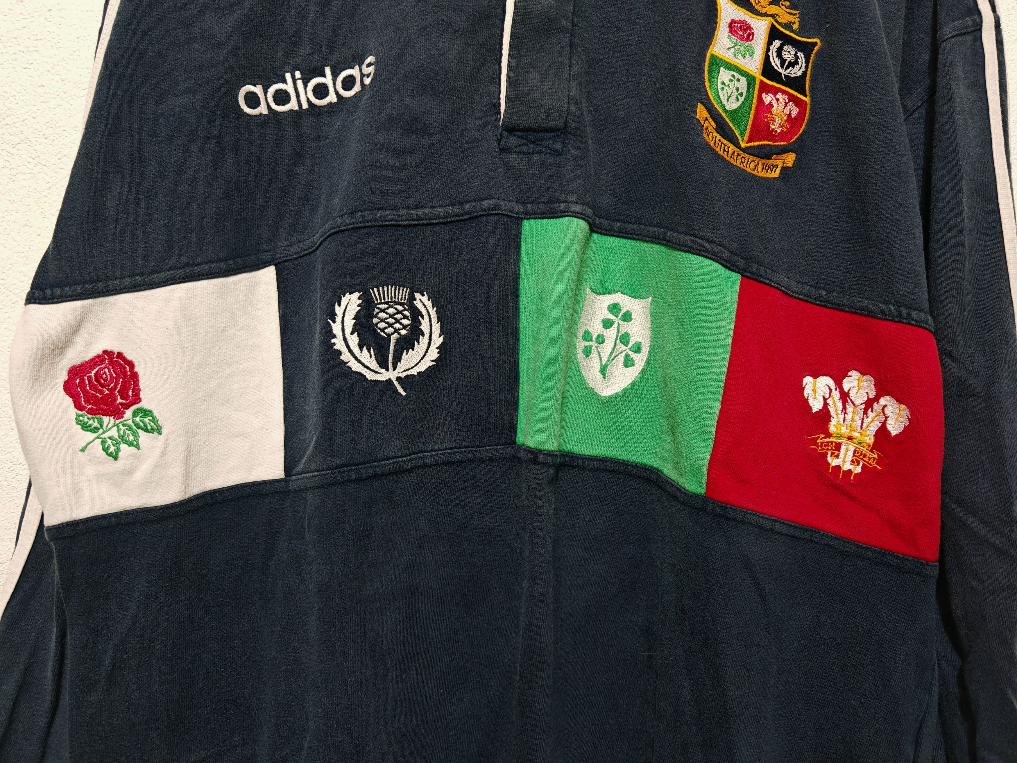 Adidas × Vintage Vintage 1997 British Irish Lions Rugby Training jersey Size US XL / EU 56 / 4 - 4 Thumbnail