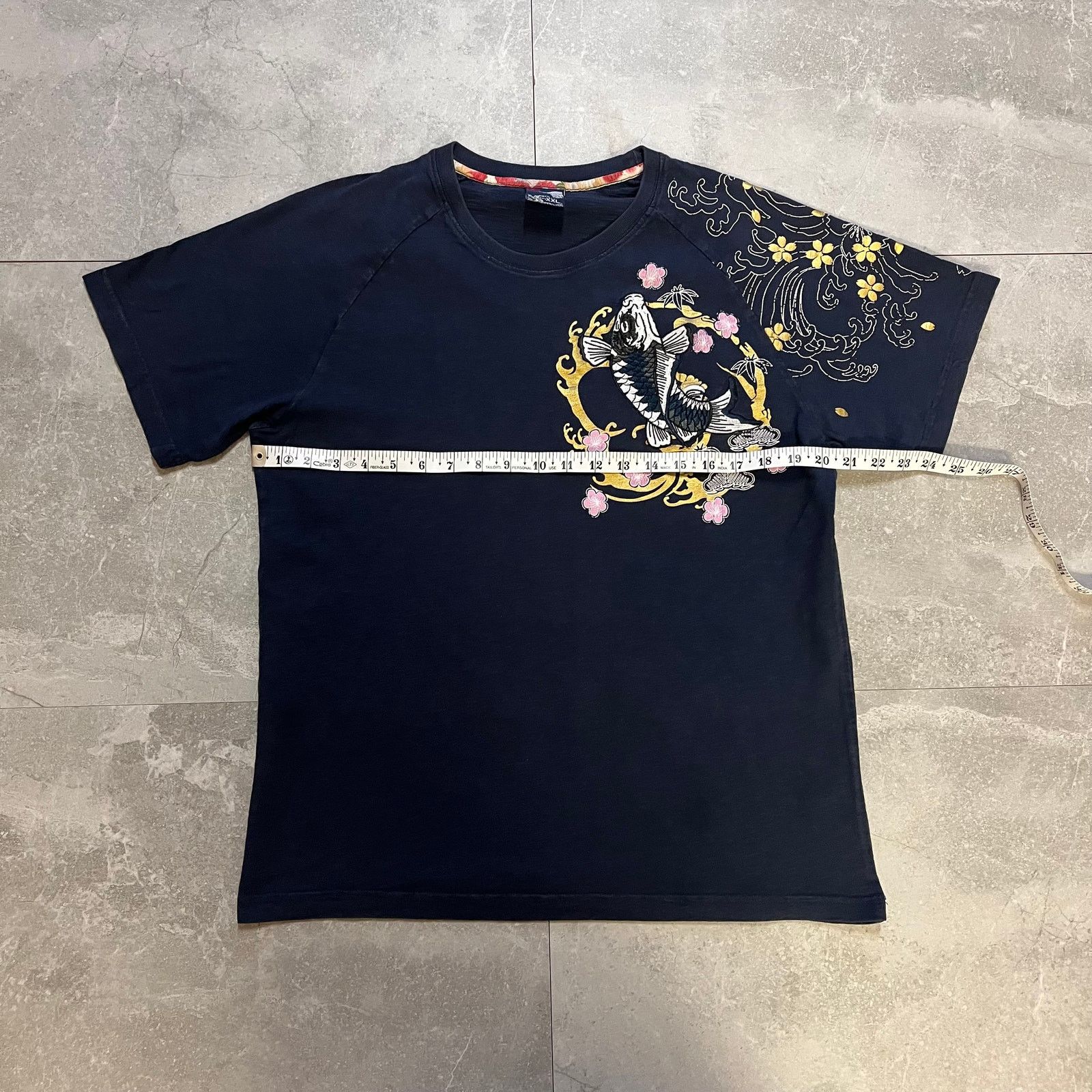 JNCO Vintage All-Over Print COI Graphic T-Shirt – Size Large Size US L / EU 52-54 / 3 - 4 Thumbnail
