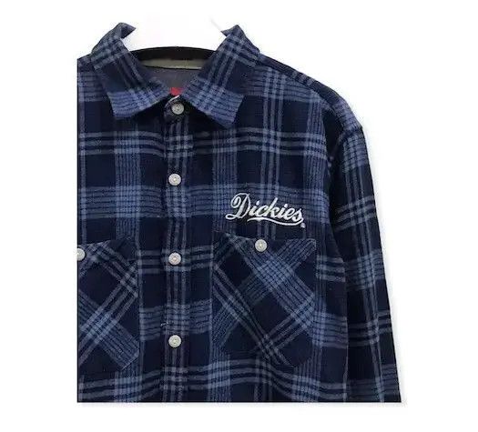 Dickies Vintage Dickies Plaid Tartan Flannel Shirt Size US L / EU 52-54 / 3 - 2 Thumbnail