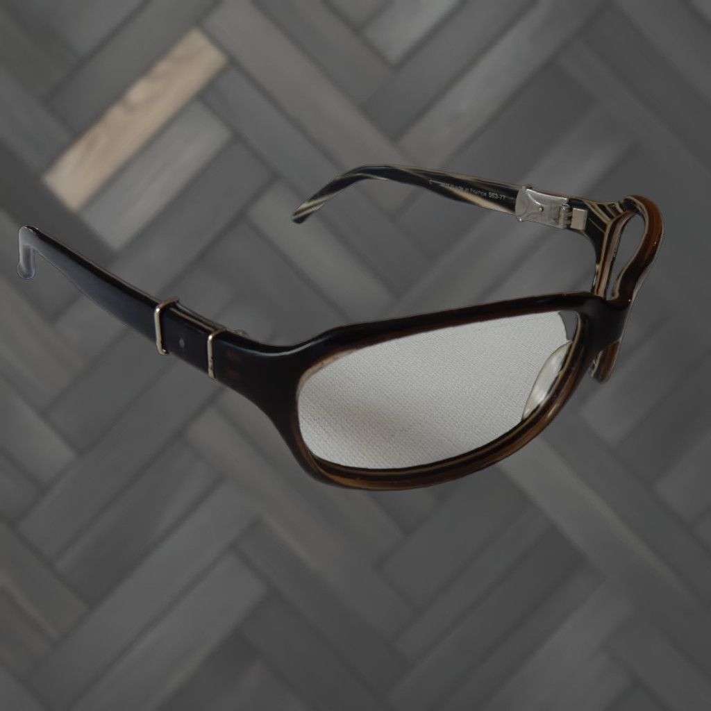 Frame VINTAGE Robert Marc Sunglasses Frames 563-77 Brown Unisex Wrap Adult Accessories 563-77 Size ONE SIZE - 1 Thumbnail