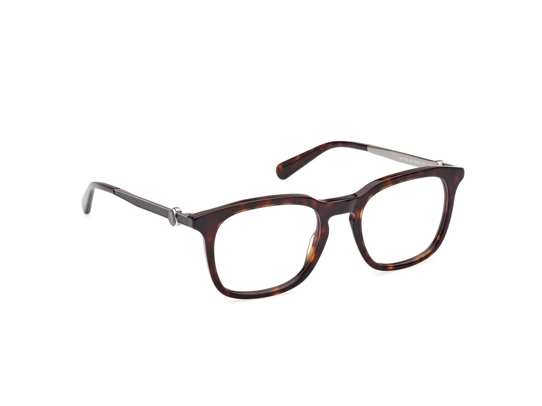 Moncler o1y0225 Size : OS / 49 mm Eyeglass Frame in Brown Size ONE SIZE - 8 Thumbnail