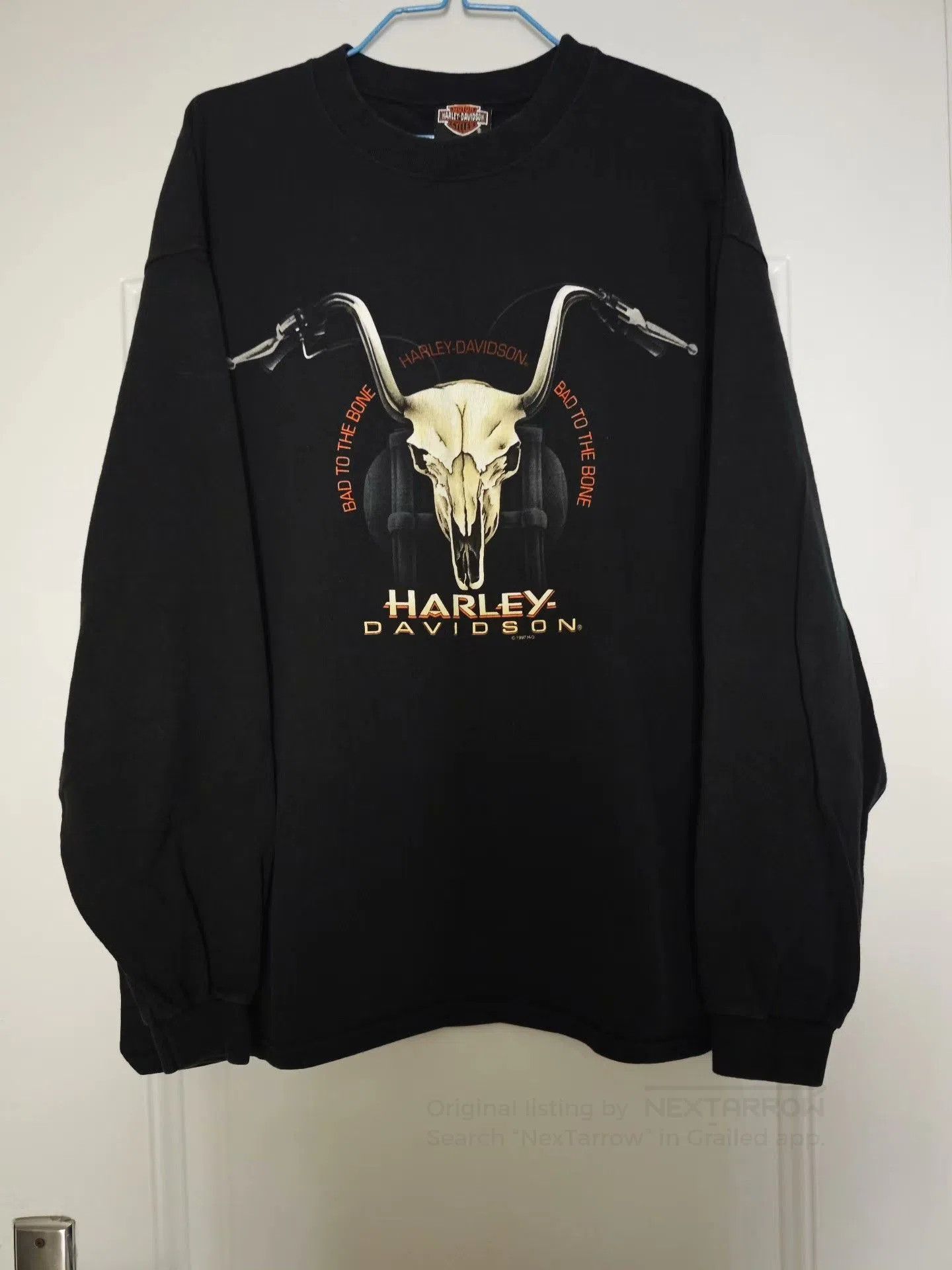 Harley Davidson Harley Davidson Vintage Long Sleeve Sweatshirt. Size US M / EU 48-50 / 2 - 1 Thumbnail