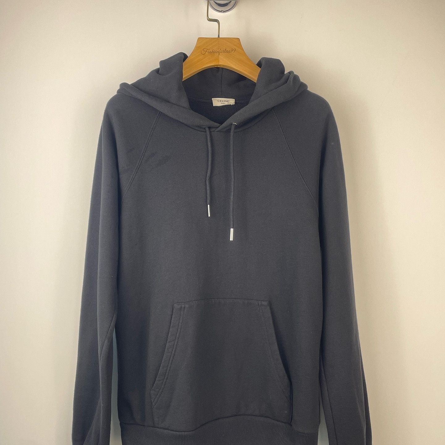 Celine Celine Logo Print Hoodie Size XS Size US XS / EU 42 / 0 - 1 Thumbnail