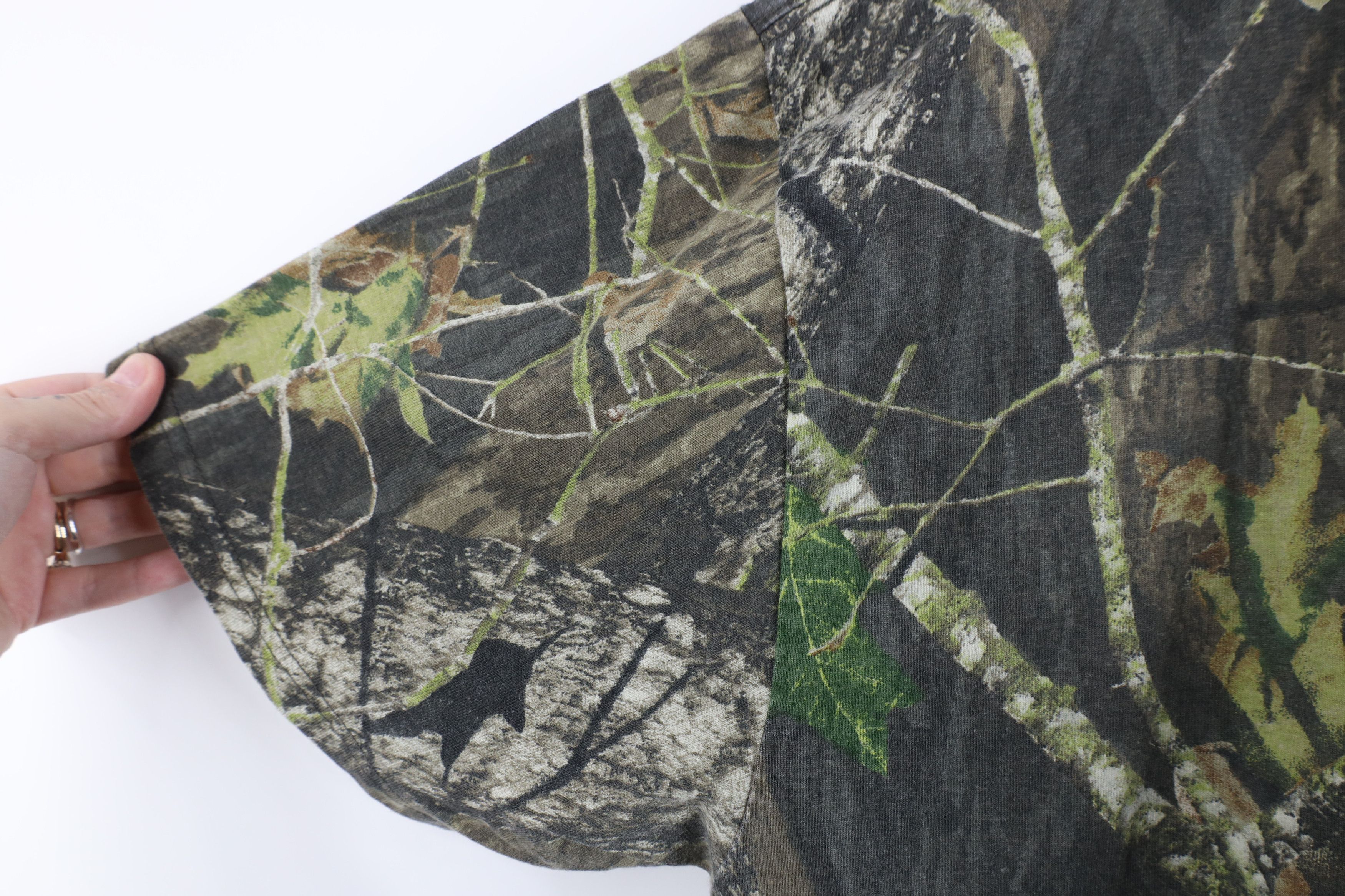 Mossy Oaks Vintage 90s Mossy Oak Camouflage Short Sleeve Pocket T-Shirt Size US XXL / EU 58 / 5 - 9 Thumbnail