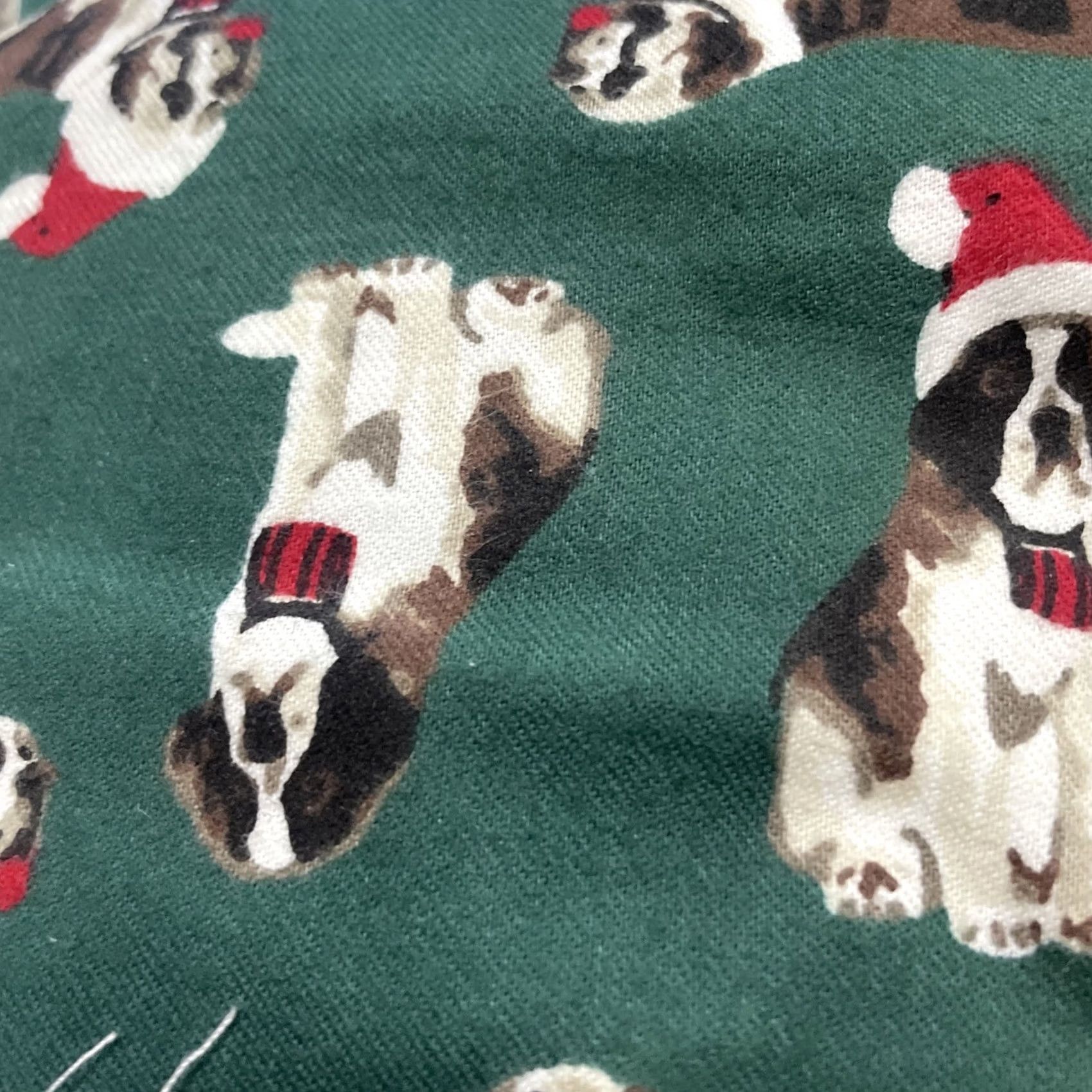 Old Navy Old Navy Flannel Pajama Pants Men XL Christmas Santa Dogs Green 100% Cotton Holiday Christmas 2012 NEW Size US 36 / EU 52 - 6 Thumbnail