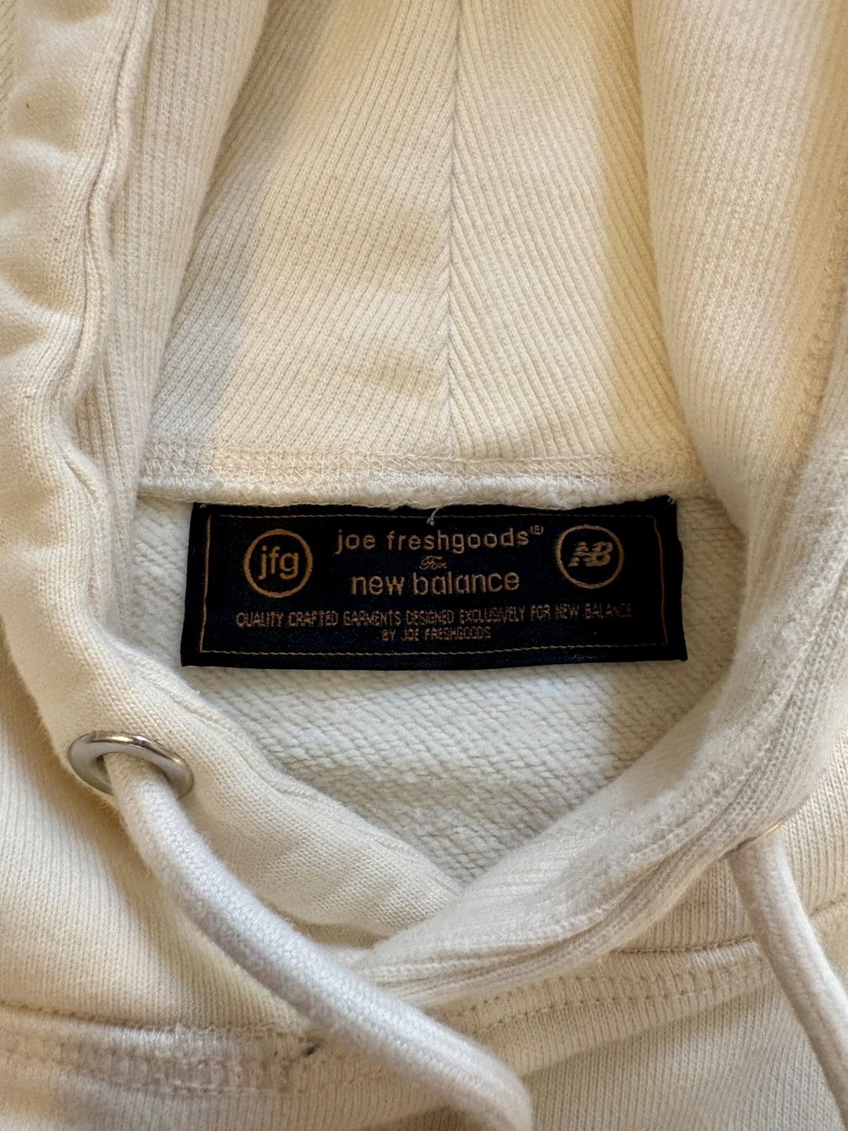 Joe Freshgoods × New Balance Joe Freshgoods NB “Inside Voices” Hoodie Cream Size S Size US S / EU 44-46 / 1 - 5 Thumbnail