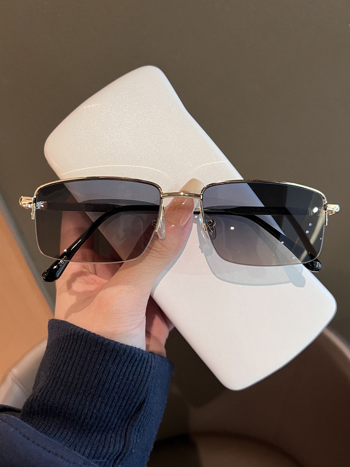 VIBE Vibe Street ins style custom avant-garde sunglasses Size ONE SIZE - 5 Thumbnail