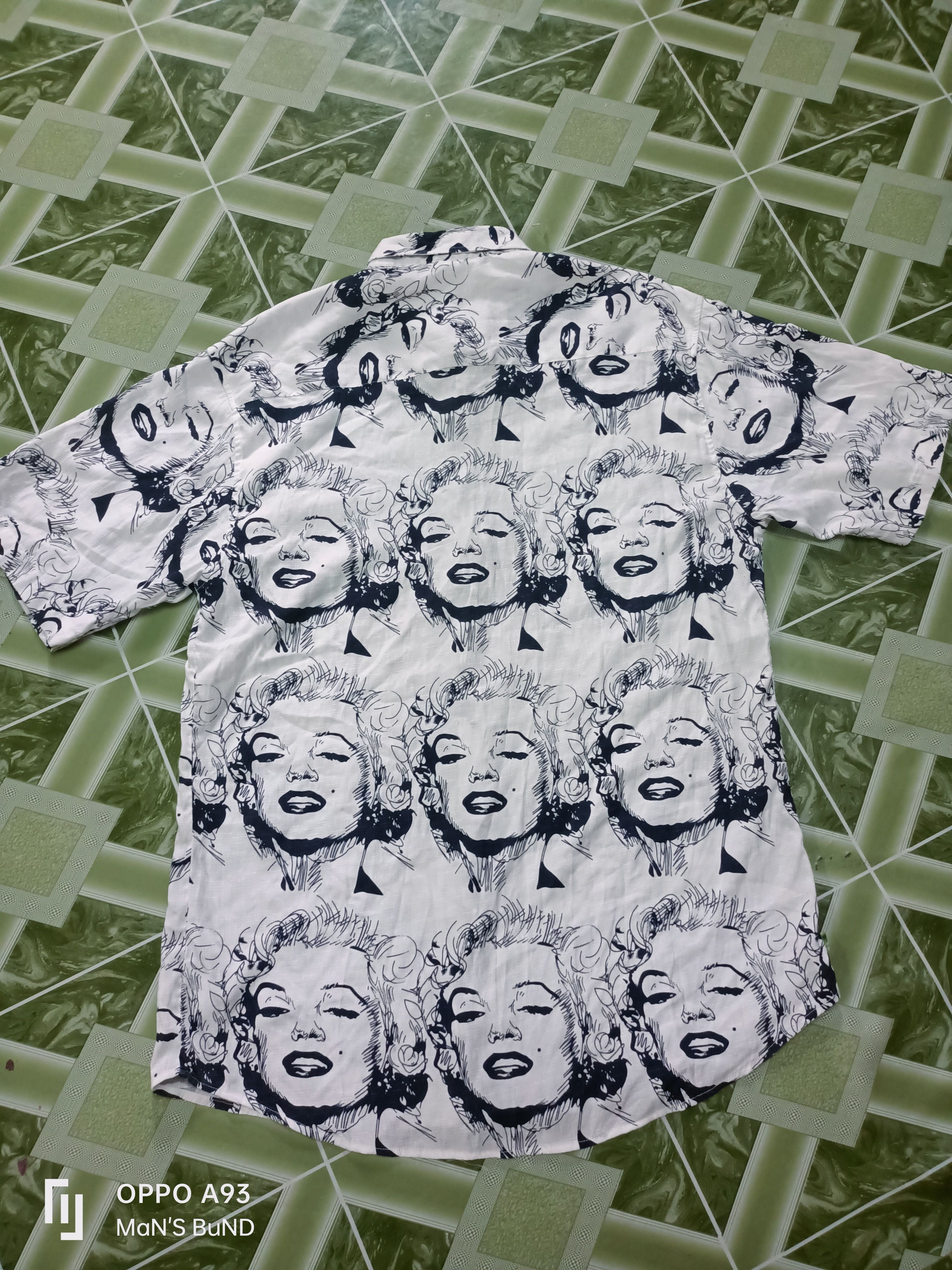 Band Tees Full Print Marilyn Monroe Size US XL / EU 56 / 4 - 9 Thumbnail