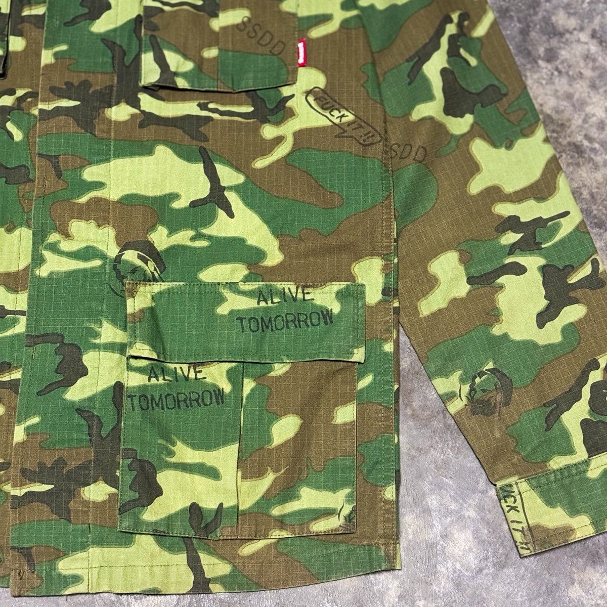FUCT SSDD Camouflage Military Jacket Size US S / EU 44-46 / 1 - 2 Thumbnail