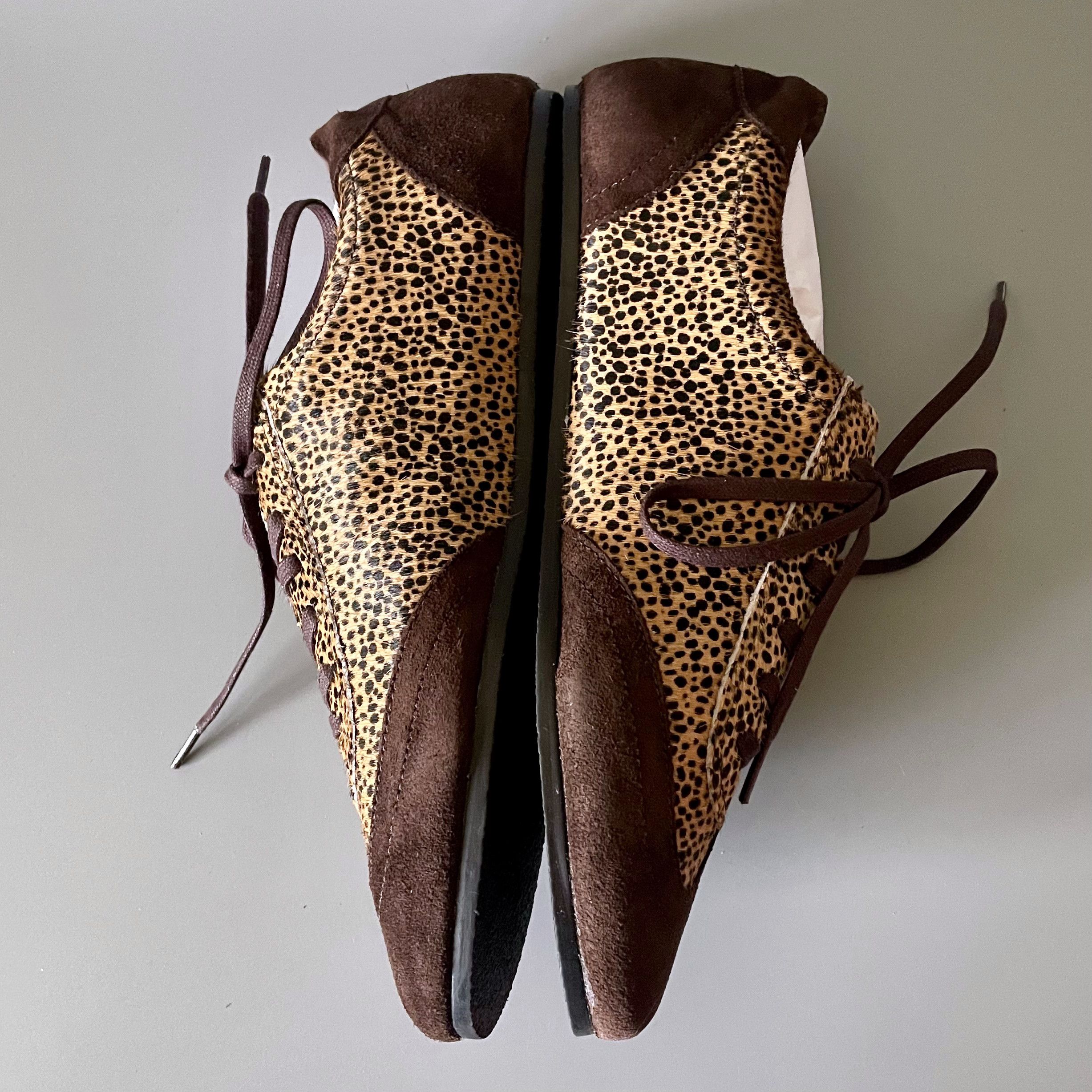 Anthropologie Anthropologie Maeve Low Profile Sneakers, Leopard Print Size US 7 / IT 37 - 5 Thumbnail