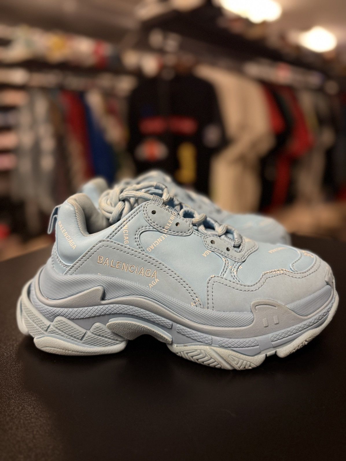 Balenciaga Balenciaga Tripple S Blue Size 37EU/7US Clean Condition 🧼 Size US 7 / IT 37 - 1 Thumbnail