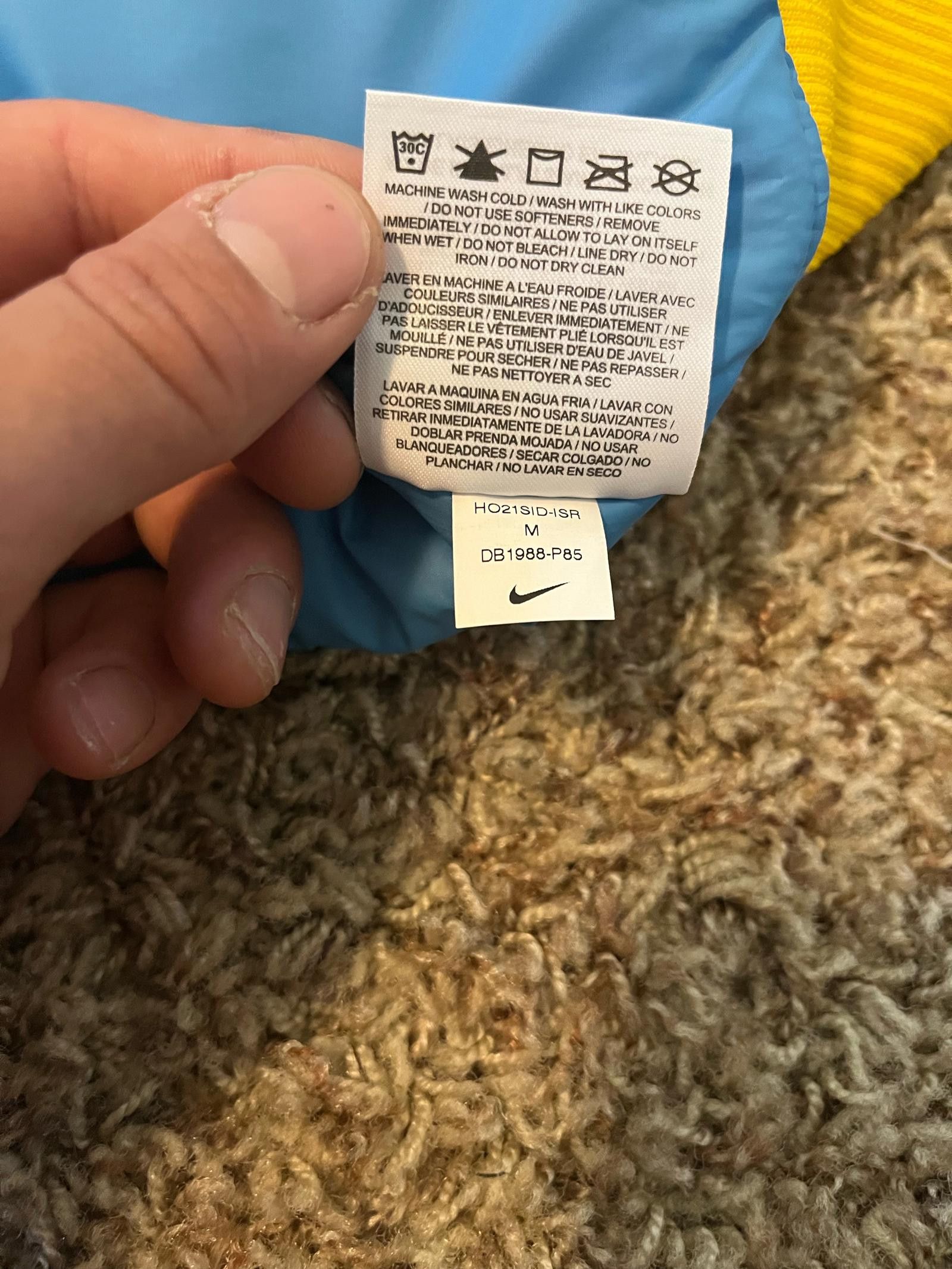 Nike Nike Men’s NBA Los Angeles Lakers Courtside Jacket Sample Size US M / EU 48-50 / 2 - 11 Thumbnail