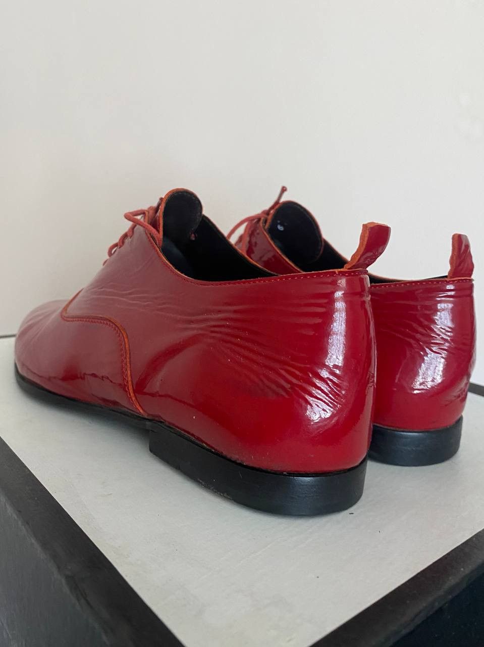 Heschung Heschung Patent Leather Cherry Red Size US 6 / EU 39 - 6 Thumbnail