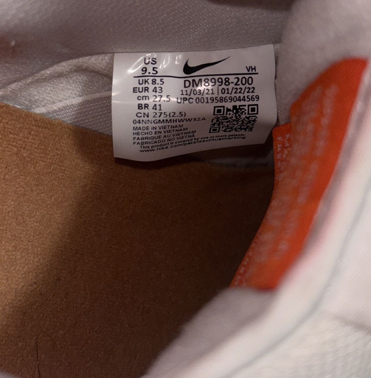 Nike SB Nike SB Dunk "Cognac" Size US 9.5 / EU 42-43 - 6 Thumbnail