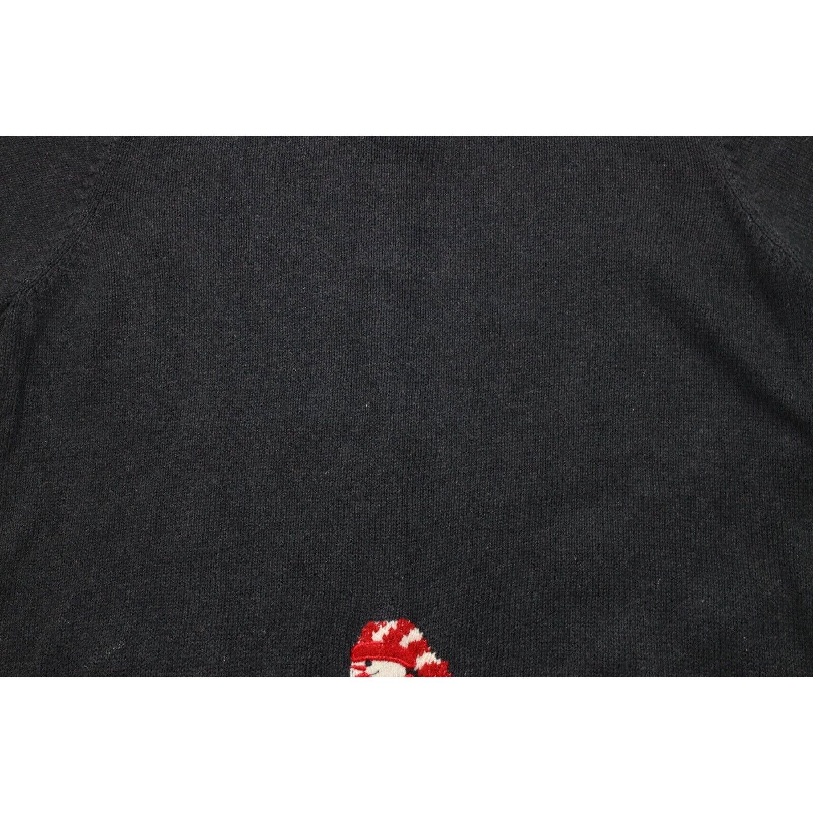 Vintage Vintage 90s Streetwear Marled Knit Christmas Snowman Sweater Size 3XL / US 20-22 - 10 Thumbnail