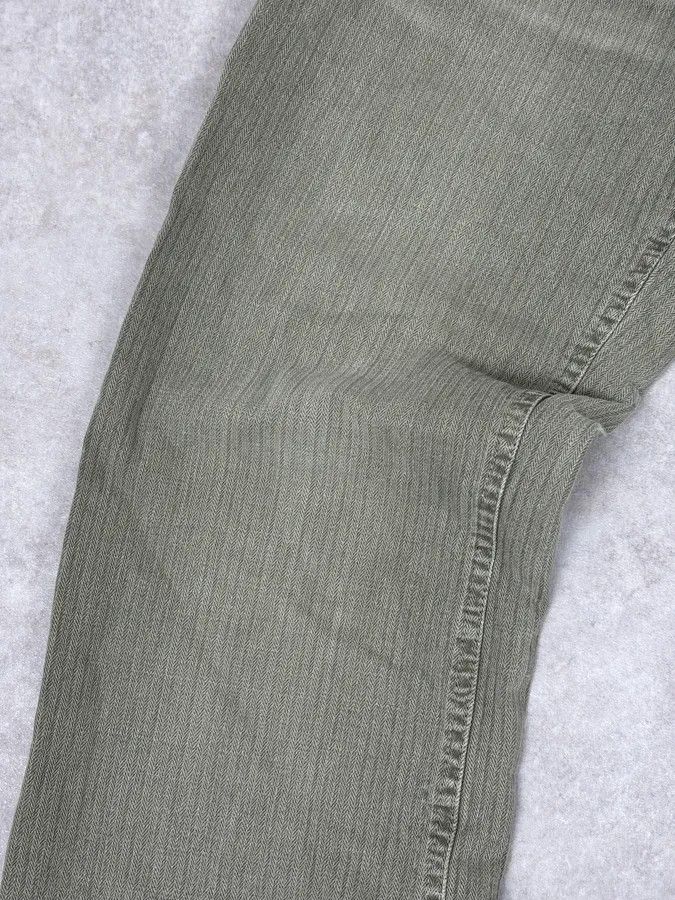 Dolce & Gabbana 2000s Dolce & Gabbana Khaki Green Straight Cozy Pants Size US 32 / EU 48 - 10 Thumbnail