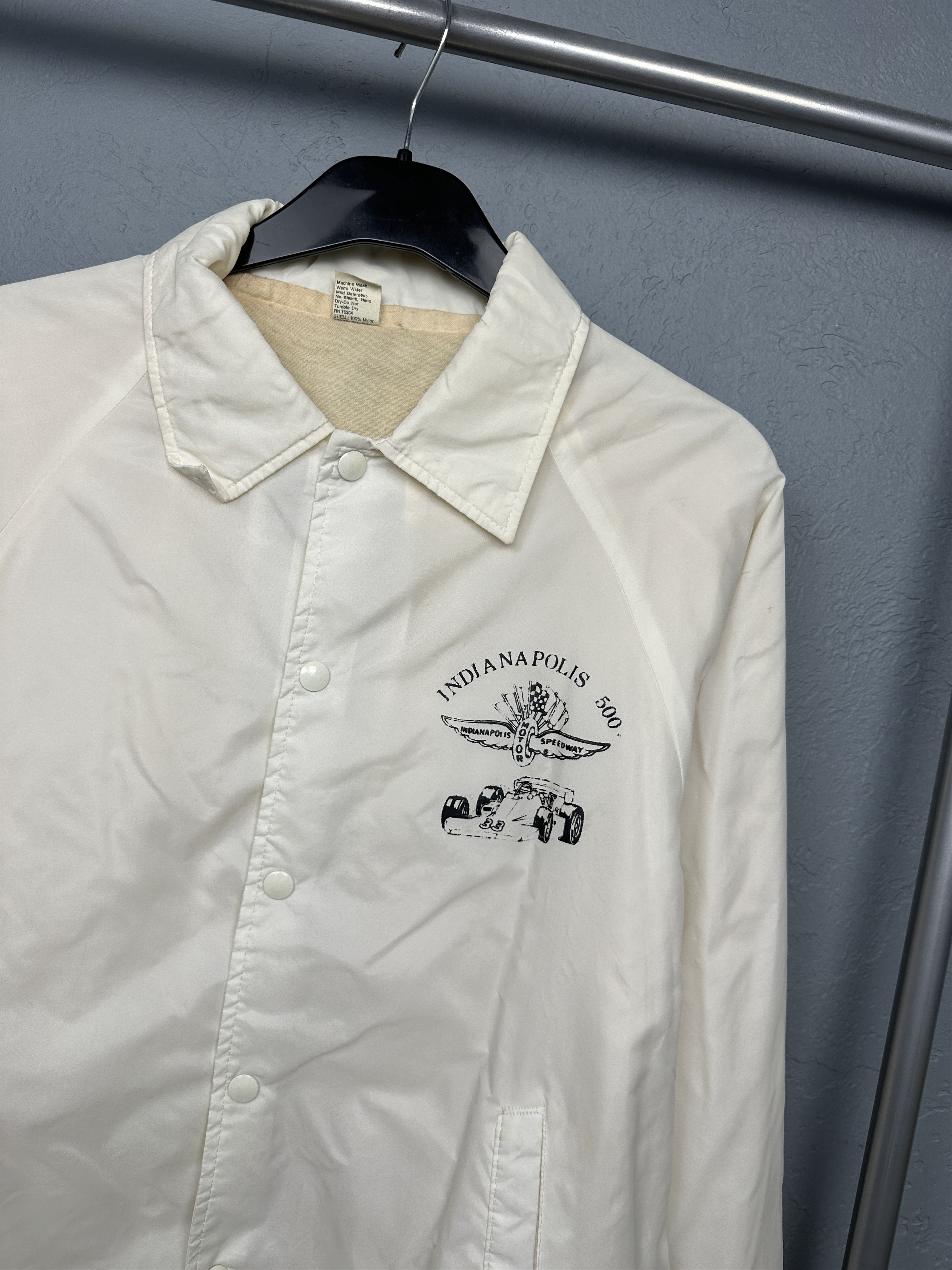 Vintage Indianapolis Motor Speedway 500 Mile Race Vintage Jacket Size US M / EU 48-50 / 2 - 2 Thumbnail