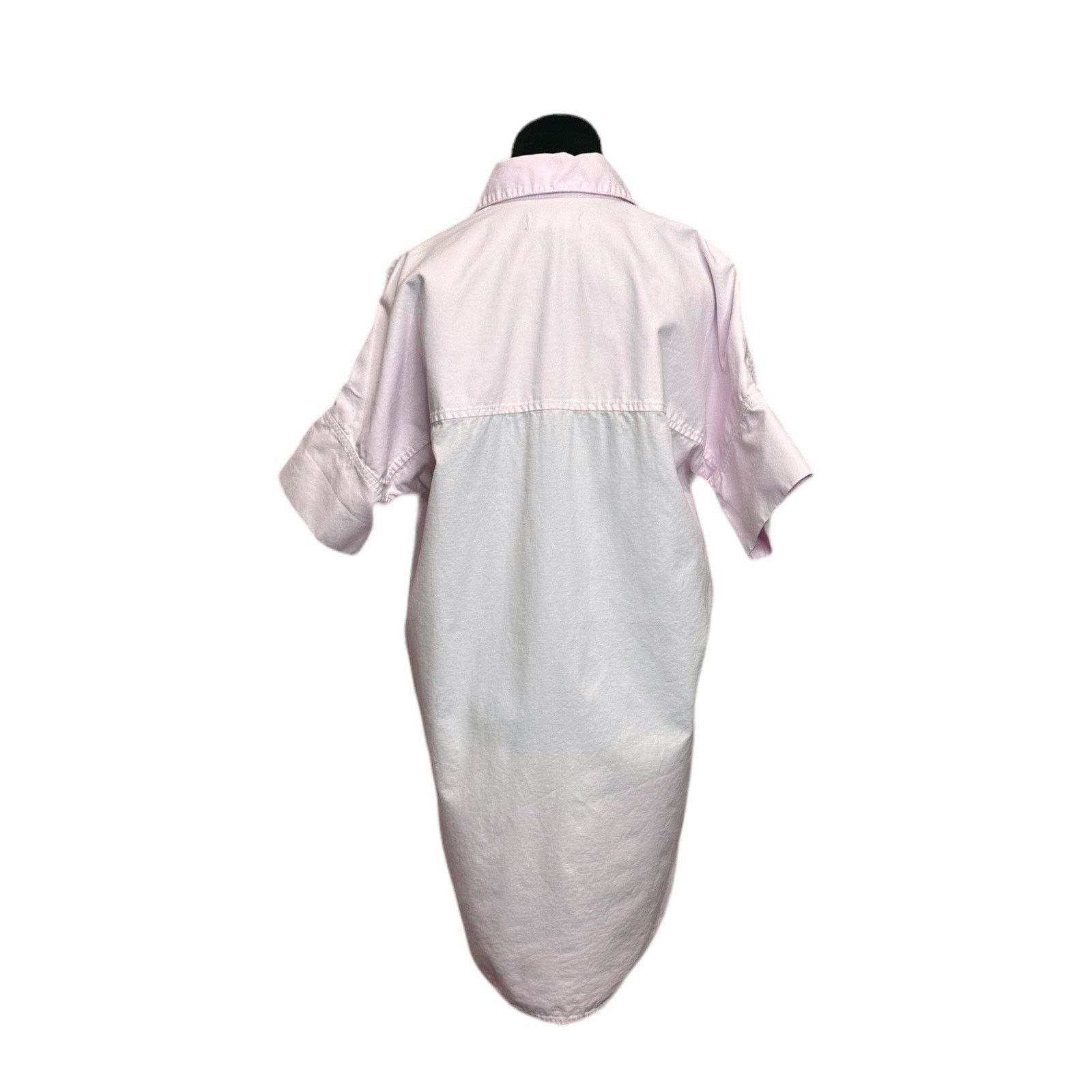 Madewell Madewell pink buttoned shirt mini dress size small Size S / US 4 / IT 40 - 12 Thumbnail