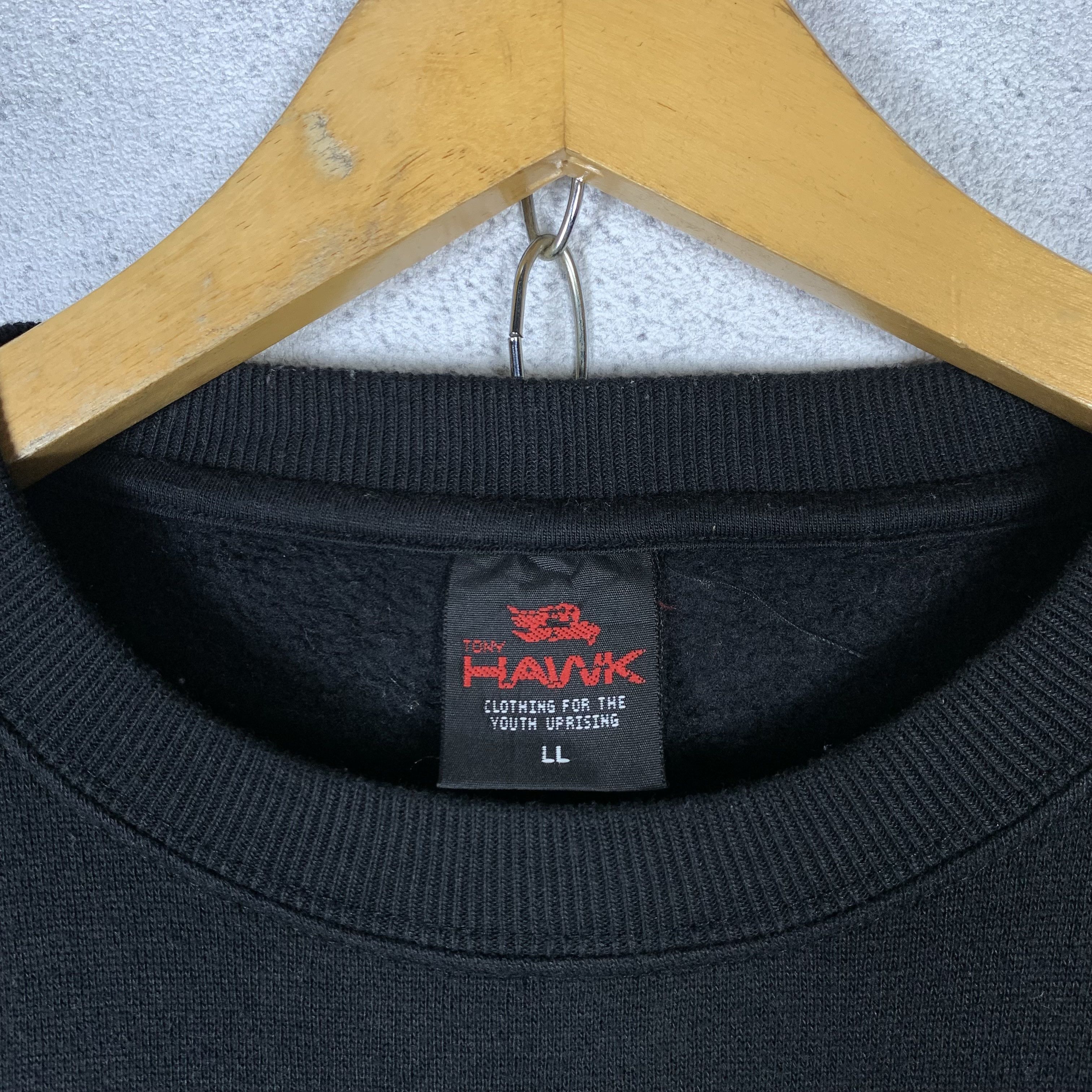 Tony Hawk Vintage Tony Hawk Skateboards Sweatshirt Crewneck Size US L / EU 52-54 / 3 - 3 Thumbnail