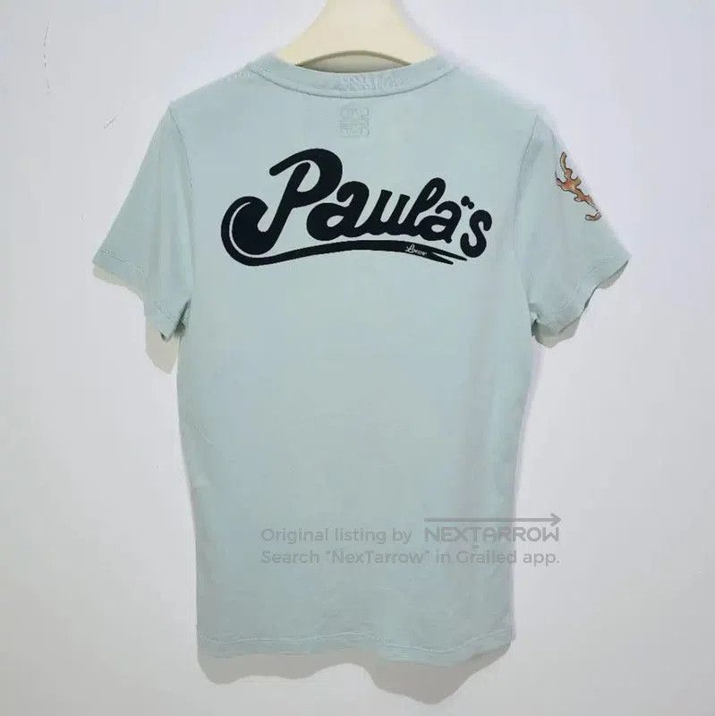 Loewe Loewe Blue Cotton Graphic Tee for Women . Size XS / US 0-2 / IT 36-38 - 2 Thumbnail