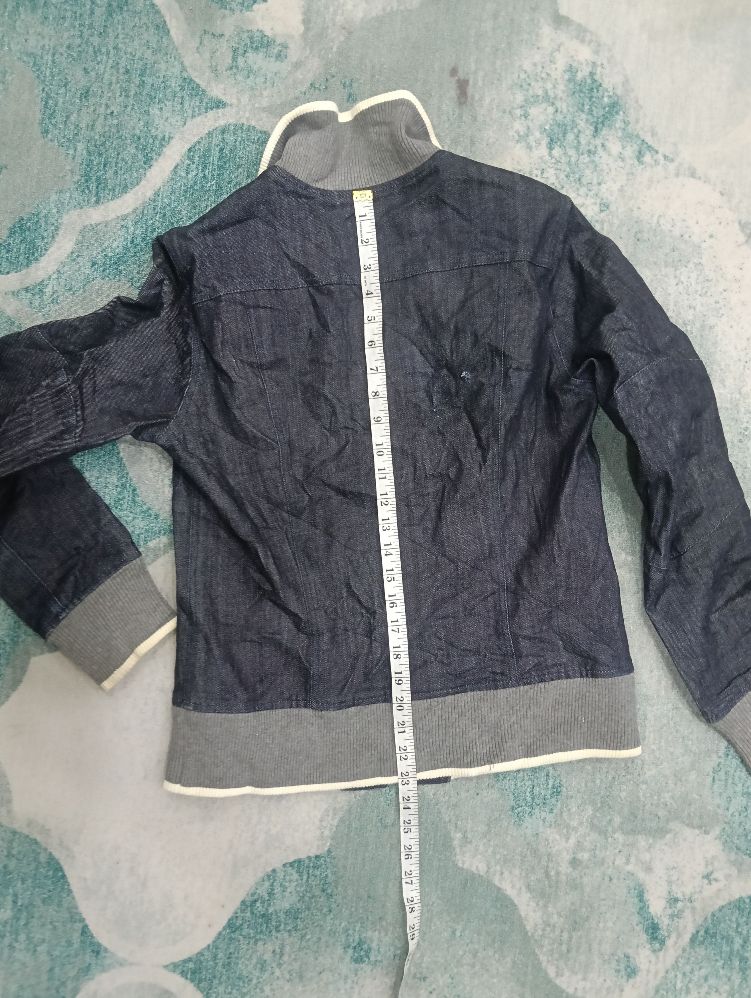 Japanese Brand Kiit Japan Denim Jacket Riri Zipper Size XS / US 0-2 / IT 36-38 - 15 Thumbnail