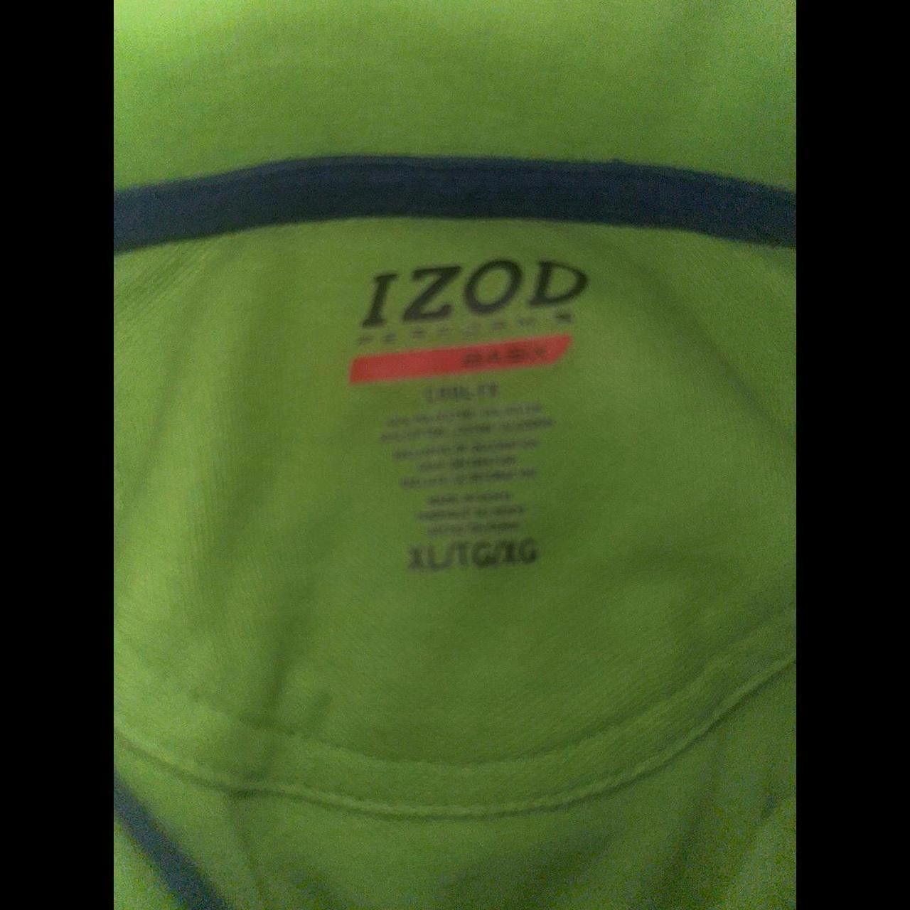 Izod Mens Used Green Lime Izod Size US XL / EU 56 / 4 - 2 Thumbnail