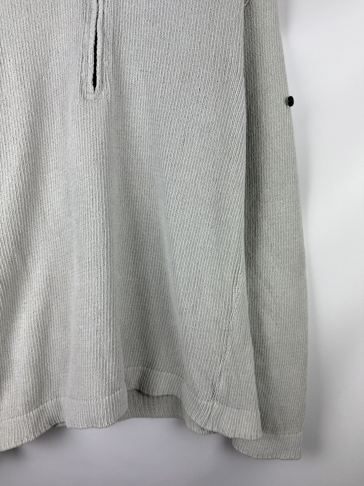 Stone Island Stone Island Vintage Men’s Knitted 1/3 Zip Sweater Pullover Size US XL / EU 56 / 4 - 4 Thumbnail