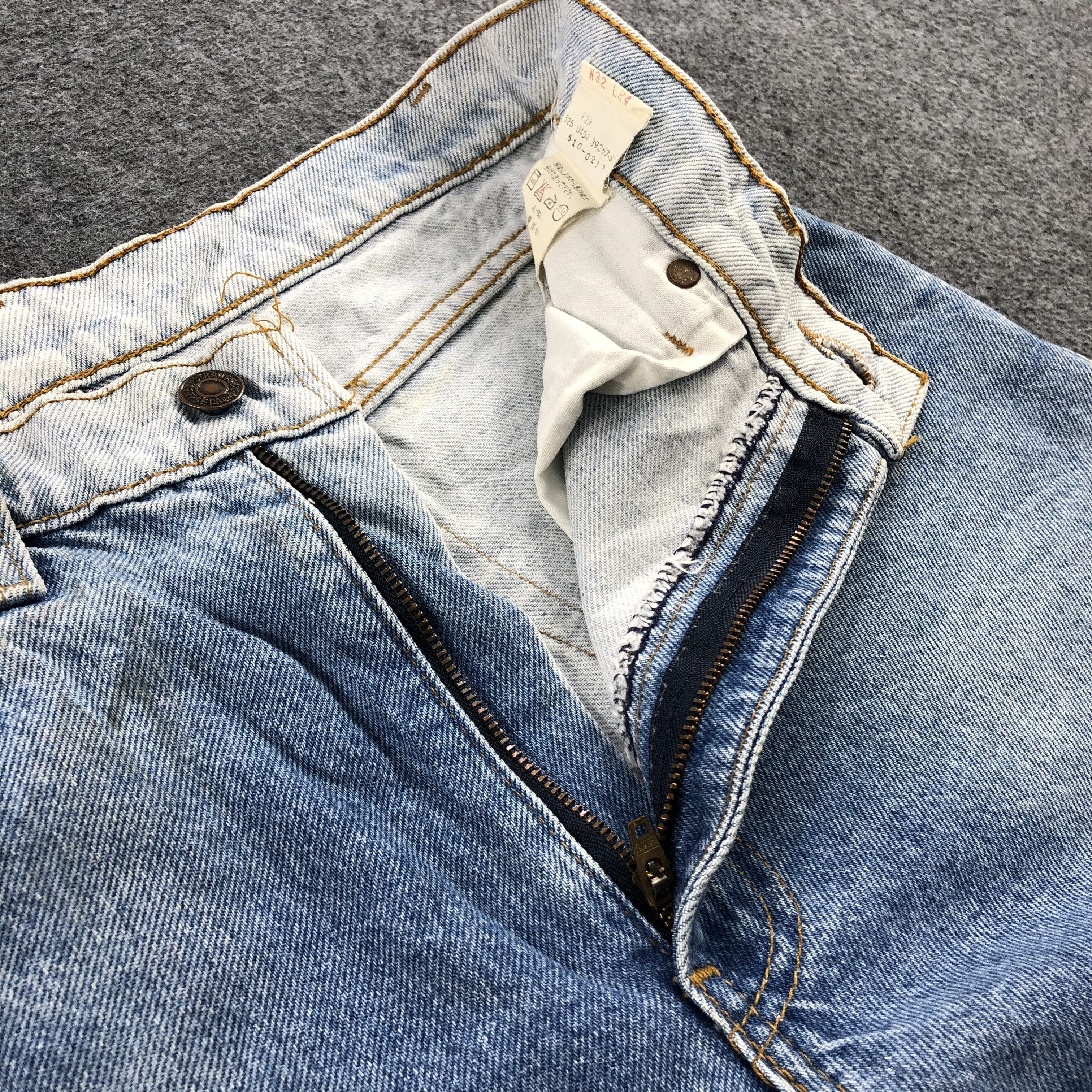 Levi's × Vintage Vintage 90s Light Wash Levis 510 Jeans-JM1381 Size US 31 - 7 Thumbnail
