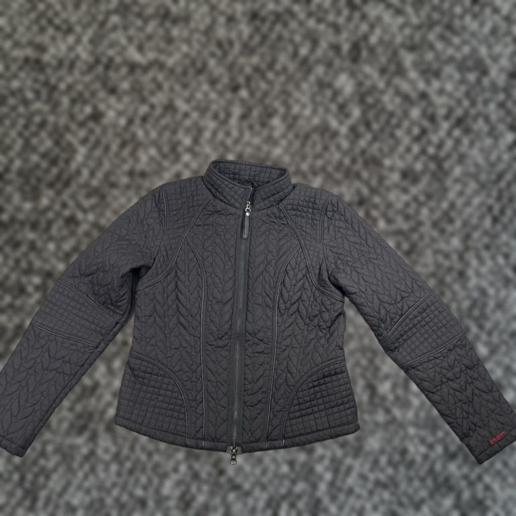 Harley Davidson Harley-Davidson Womens Jacket Small Black Quilted Motorcycle 90s Zip Size S / US 4 / IT 40 - 1 Thumbnail