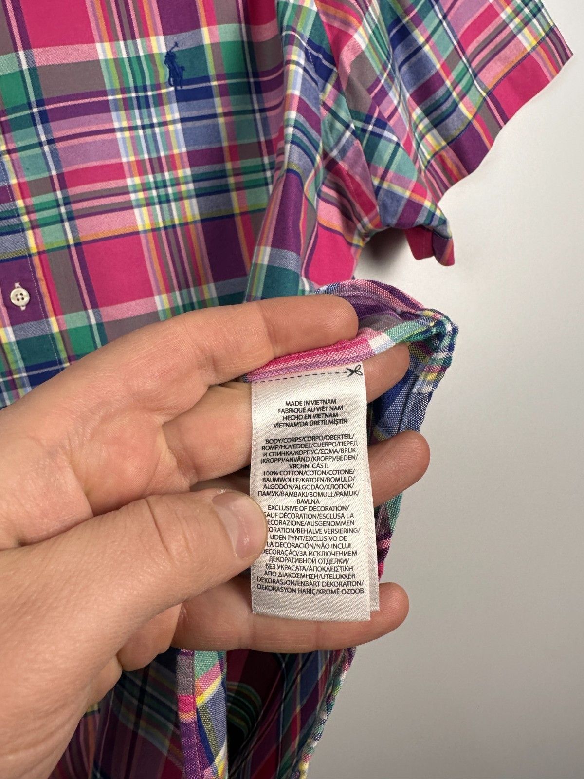 Polo Ralph Lauren Polo Ralph Lauren Short Sleeve Easter Pastel Shirt Size XXL Size US XL / EU 56 / 4 - 6 Thumbnail