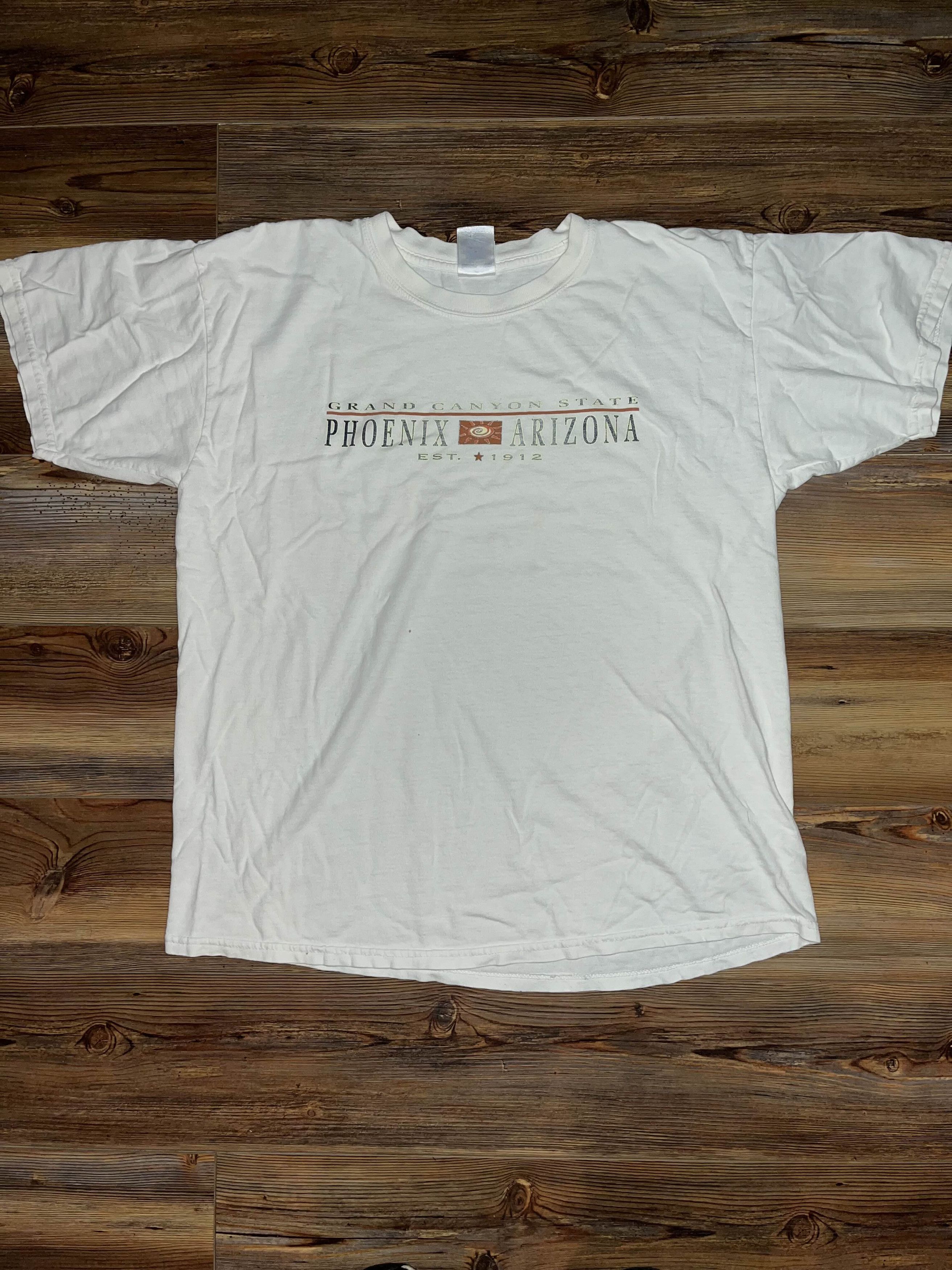Arizona Jean Co. × Gildan × Vintage 90s Grand Canyon Phoenix, Arizona State Shirt Size US L / EU 52-54 / 3 - 3 Thumbnail