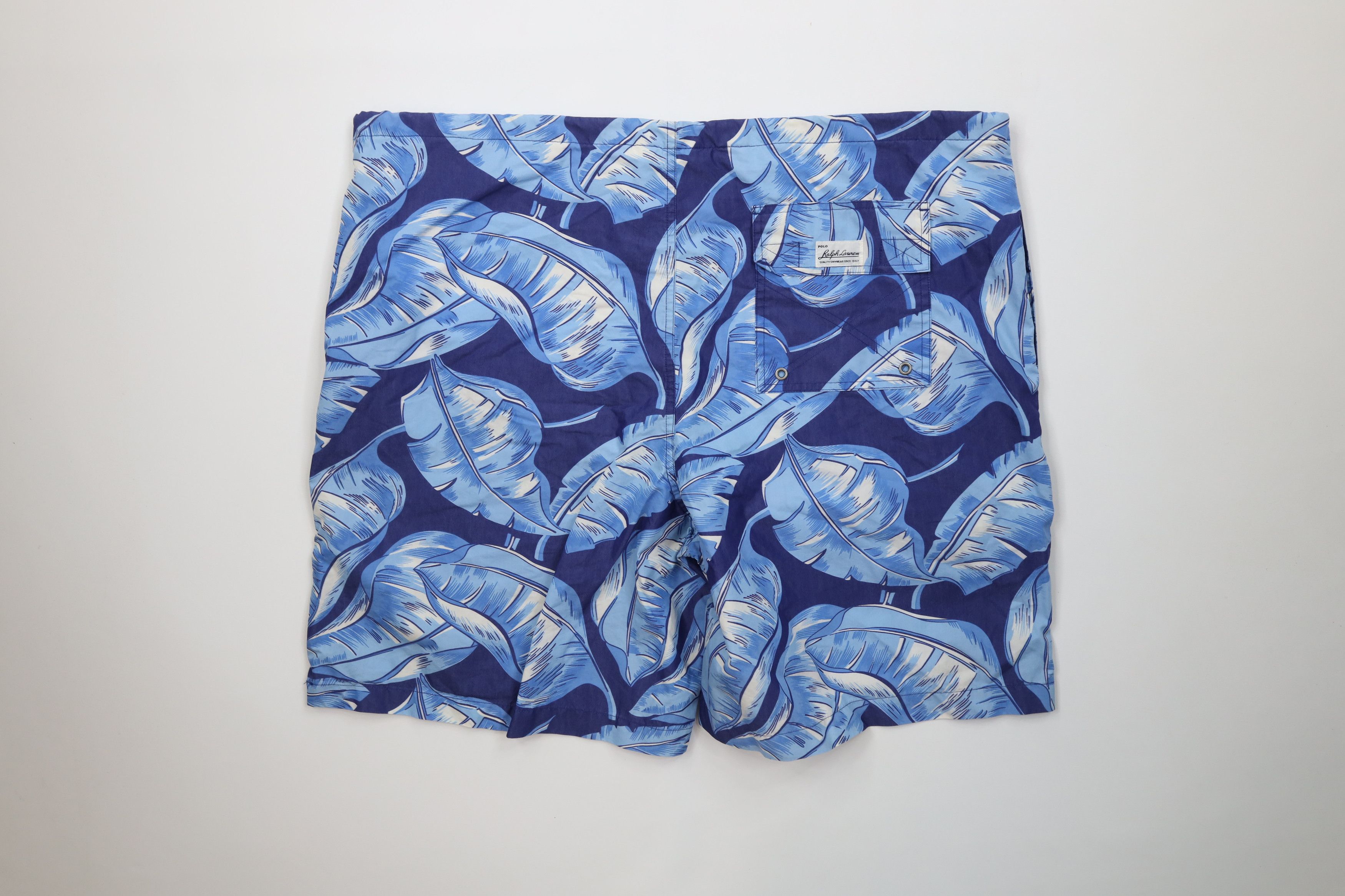 Ralph Lauren Vintage 90s Polo Sport Ralph Lauren Palm Leaf Lined Shorts Size US 38 / EU 54 - 7 Thumbnail