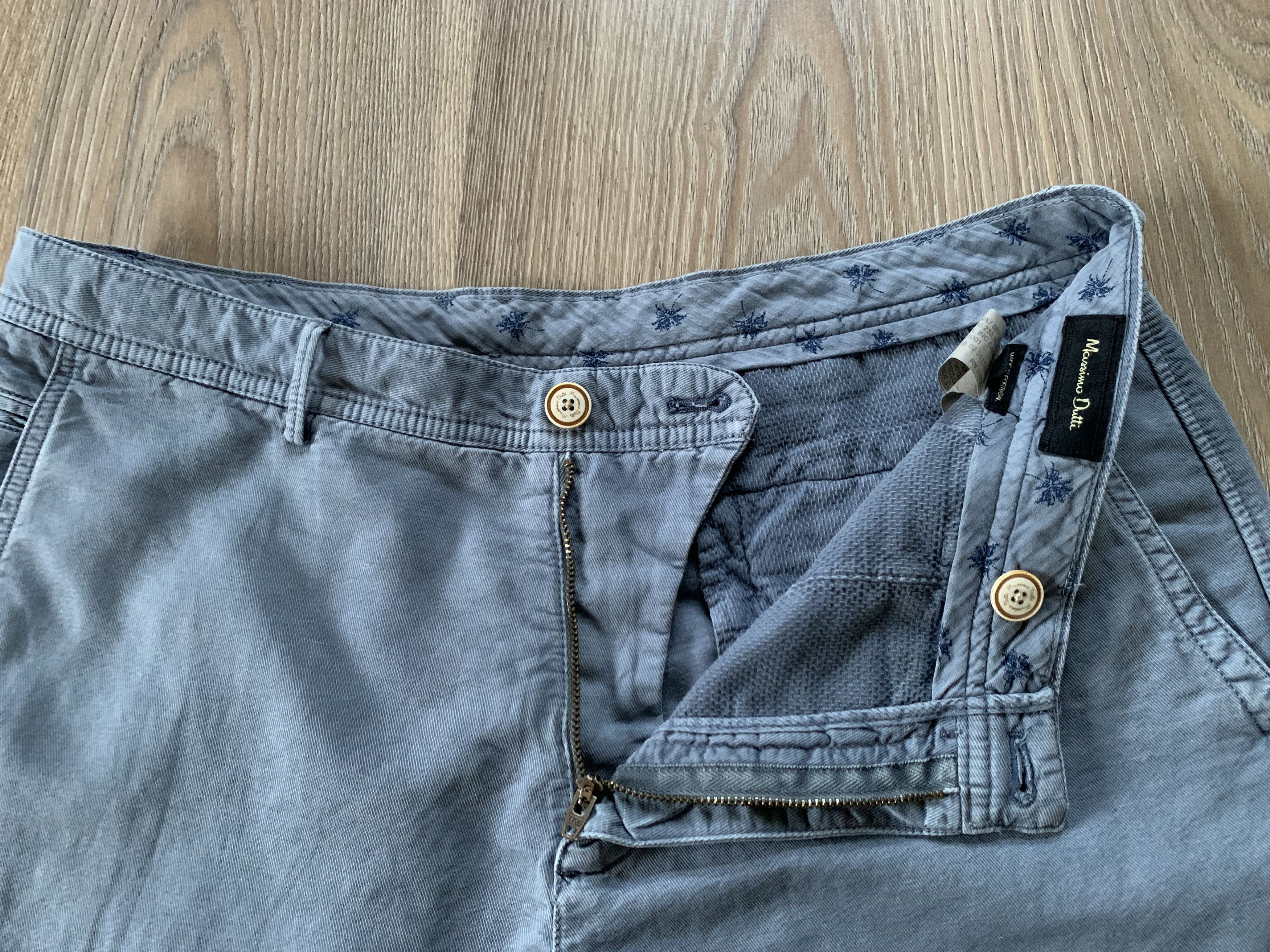 Designer × Massimo Dutti Massimo Dutti New Cotton Casual Shorts Size US 34 / EU 50 - 6 Thumbnail