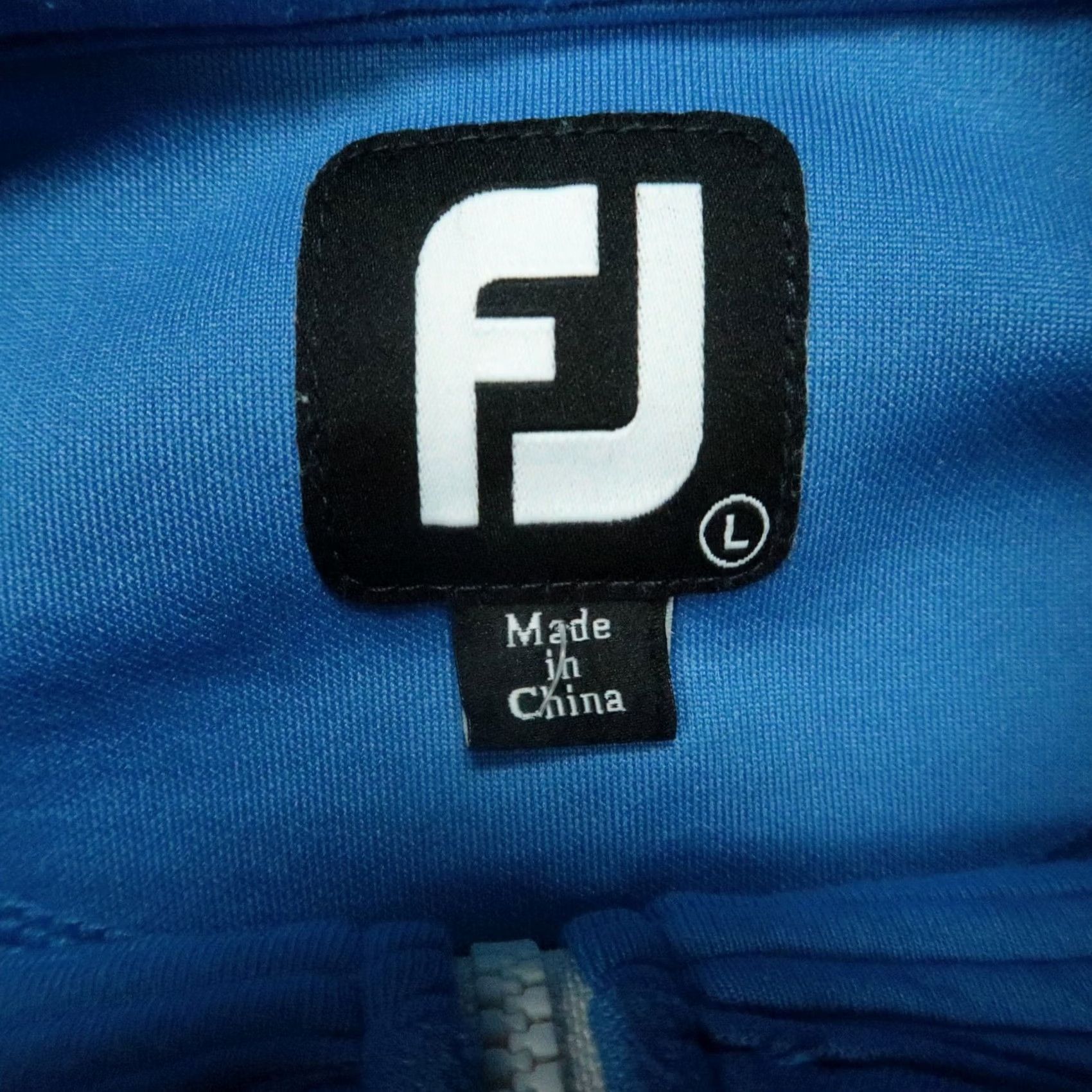 Footjoy FootJoy Vest Mens L Blue Golf Quarter Zip Sleeveless Stretch Ribbted Size US L / EU 52-54 / 3 - 3 Thumbnail